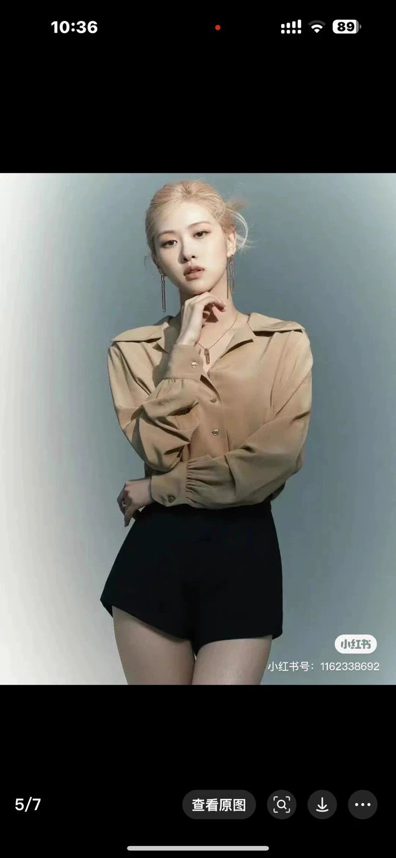 Saint Laurent Paris Saint laurent paris Khaki Silk Shirt 2506-Nextarrow Size S / US 4 / IT 40 - 7 Thumbnail