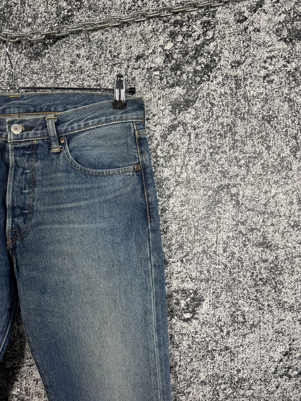 Levi's Men’s Levi’s 501 Denim Straight Jeans Pants Size W32 L30 Size US 32 / EU 48 - 3 Thumbnail