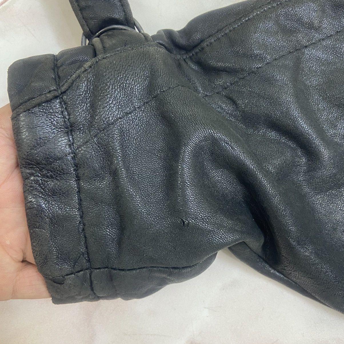 Genuine Leather × Leather Attitude Pegabo Bomber Style Loose Oversize Leather Jacket Size US M / EU 48-50 / 2 - 20 Thumbnail