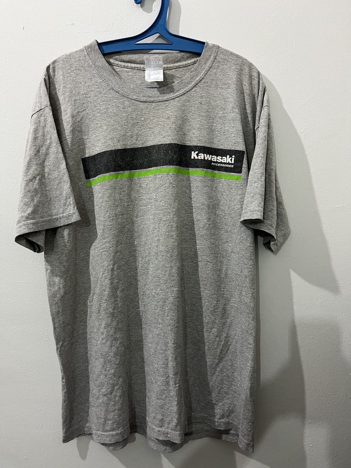 Vintage Vintage 90s KAWASAKI Accesories Big Logo Motorsports Japan Size US L / EU 52-54 / 3 - 2 Thumbnail