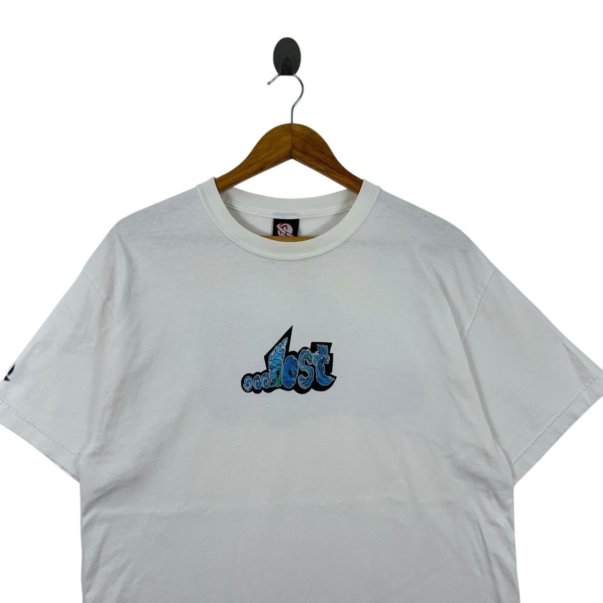 Lost Enterprises × Vintage Vintage 90s LOST Skateboard Streetwear Logo Print Shirt Size US L / EU 52-54 / 3 - 3 Thumbnail