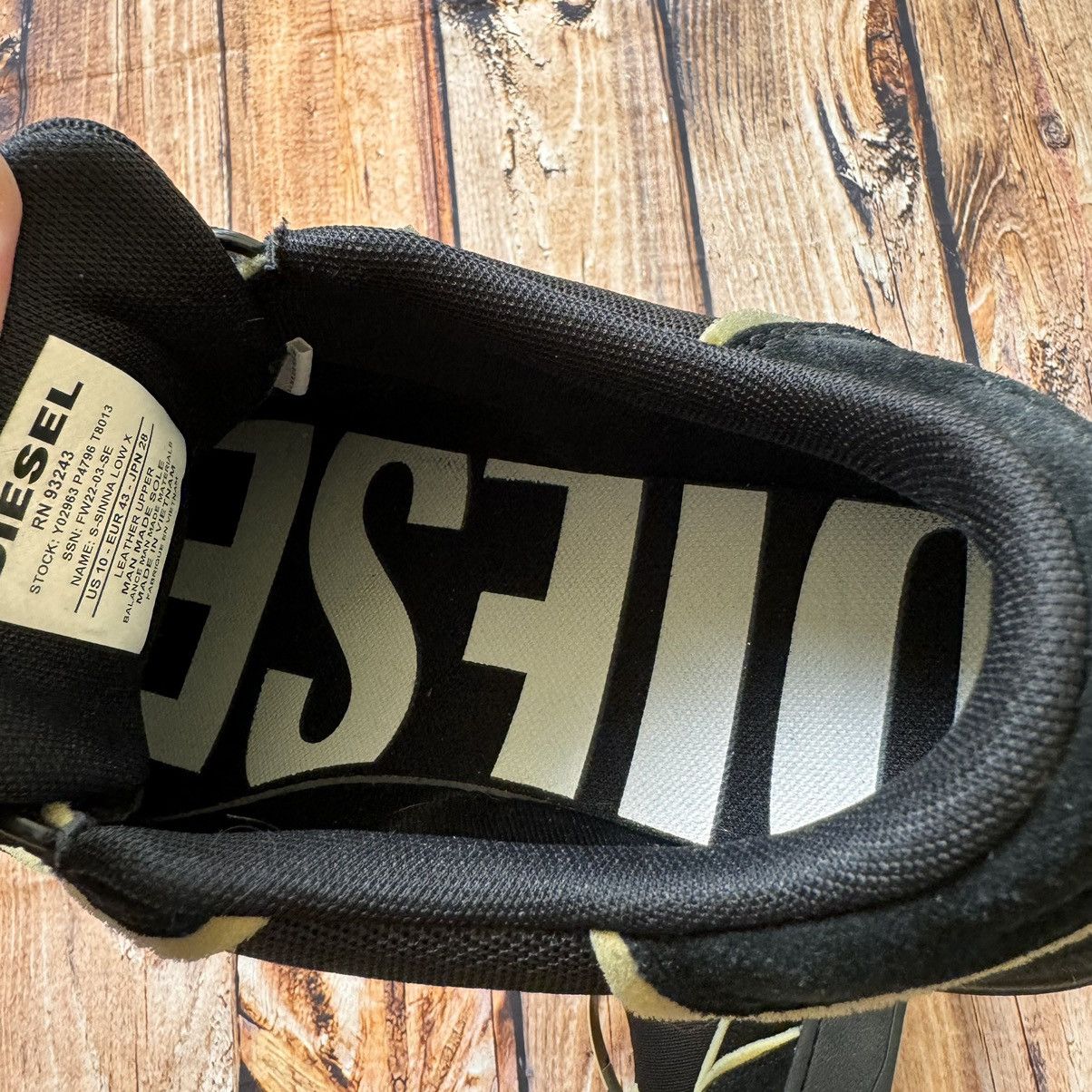 Diesel Sneakers Diesel black Size US 10 / EU 43 - 8 Thumbnail