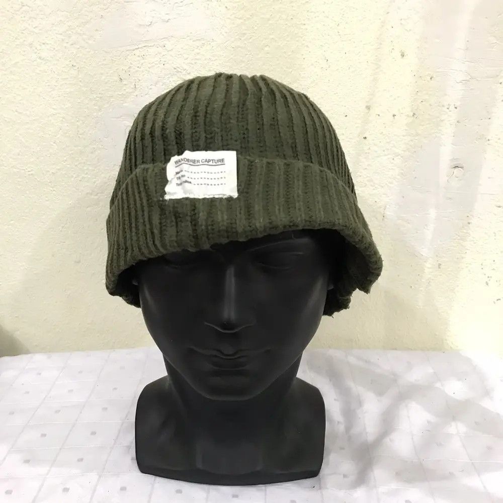 Global Work × Japanese Brand Global Work Military Style Plain Beanie Hat Size ONE SIZE - 3 Thumbnail