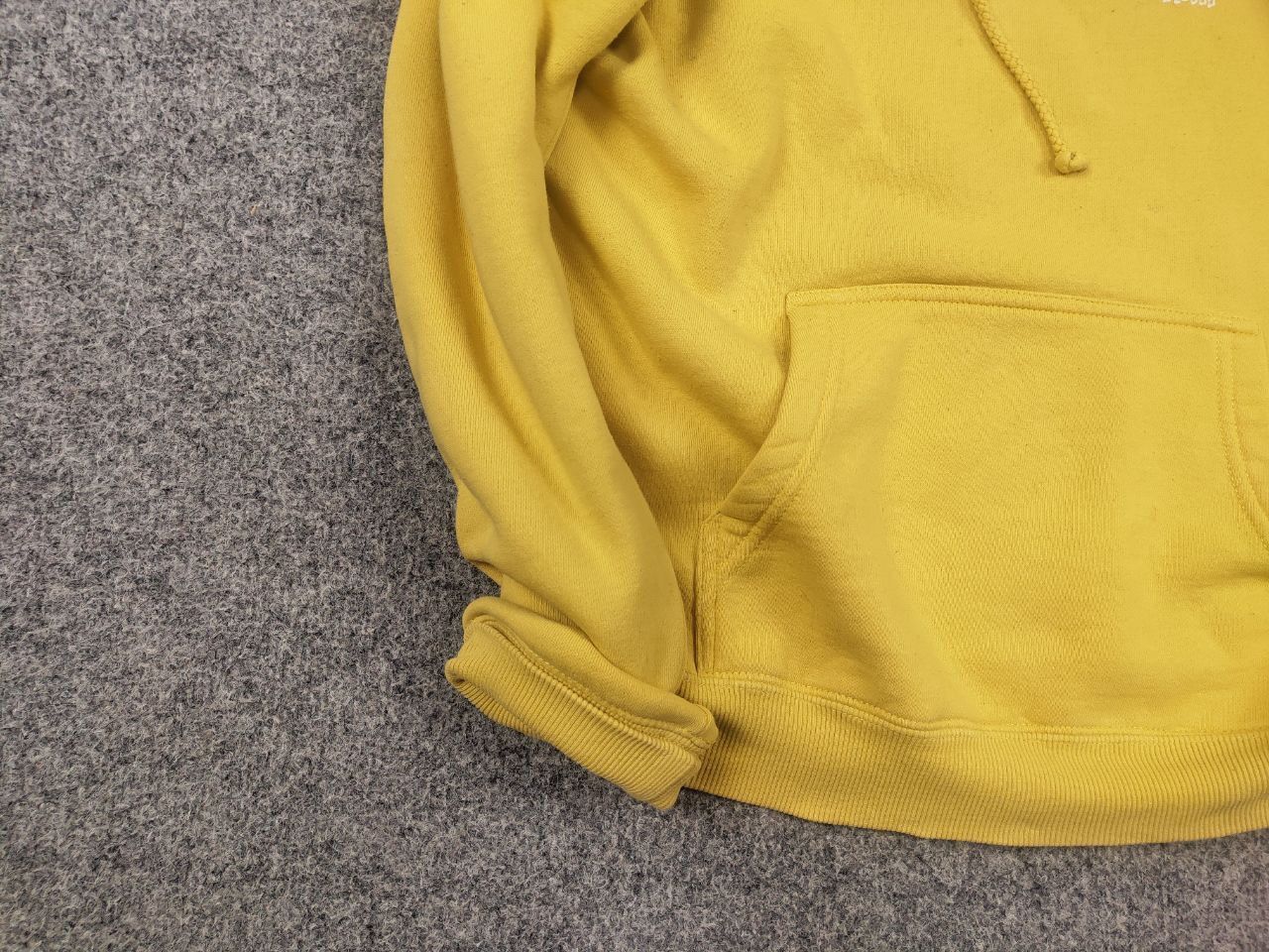 Stussy Vintage Stussy Yellow Hoodie S-Horn Big Logo Size US XS / EU 42 / 0 - 6 Thumbnail