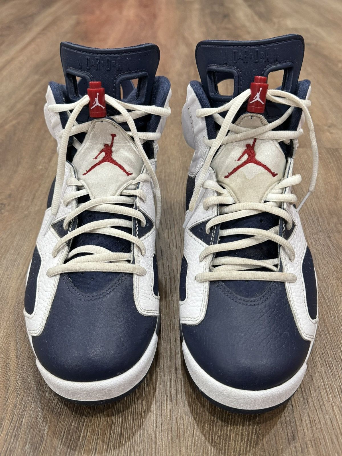 Jordan Brand Air Jordan 6 Retro Olympic (2024) Size US 9.5 / EU 42-43 - 8 Thumbnail