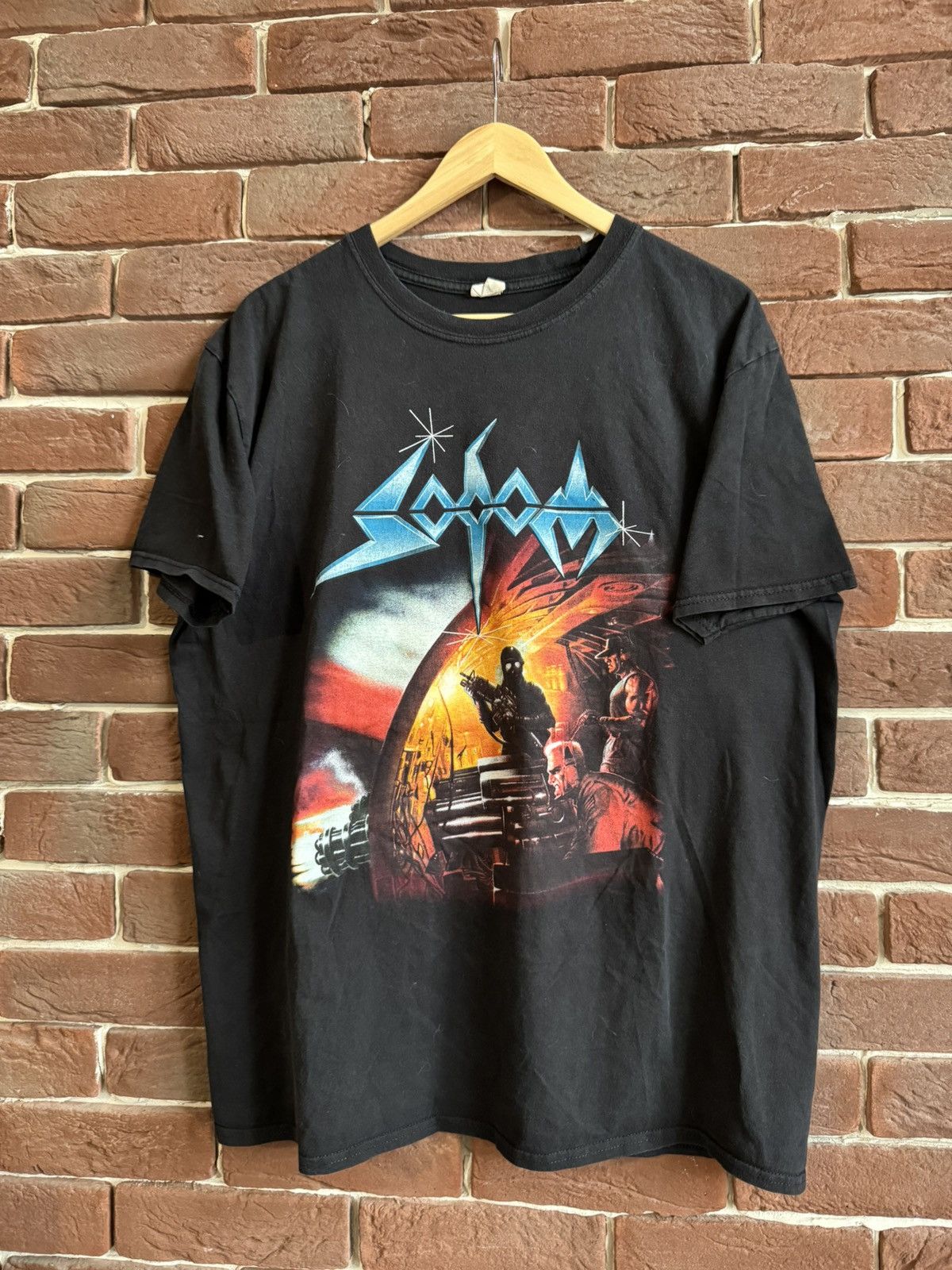 Band Tees Sodom Agent Oranfe Thrash Metal Tour Band Tshirt XL Black Size US XL / EU 56 / 4 - 1 Thumbnail