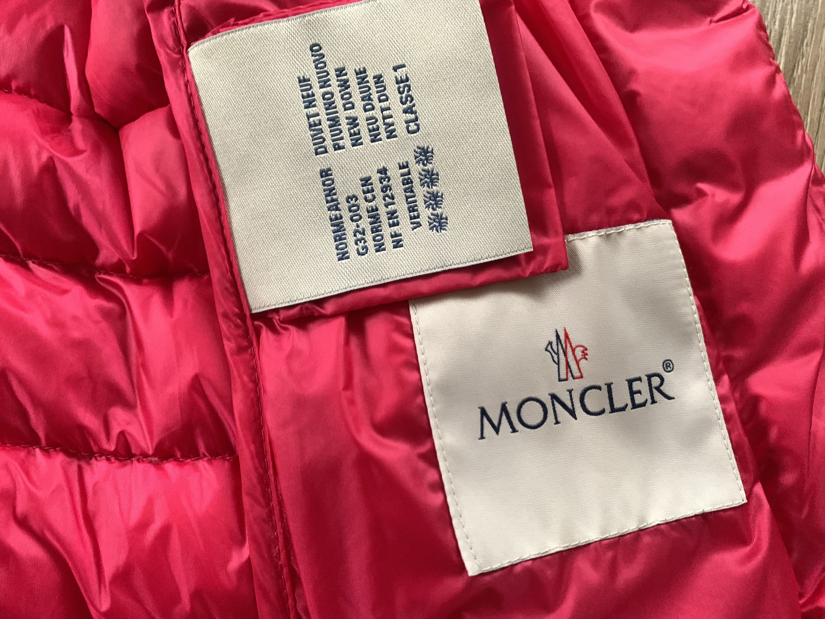 Moncler Kids Moncler Longue Saison Pink Quilted Jacket Size XXS / US 00 / IT 34 - 9 Thumbnail