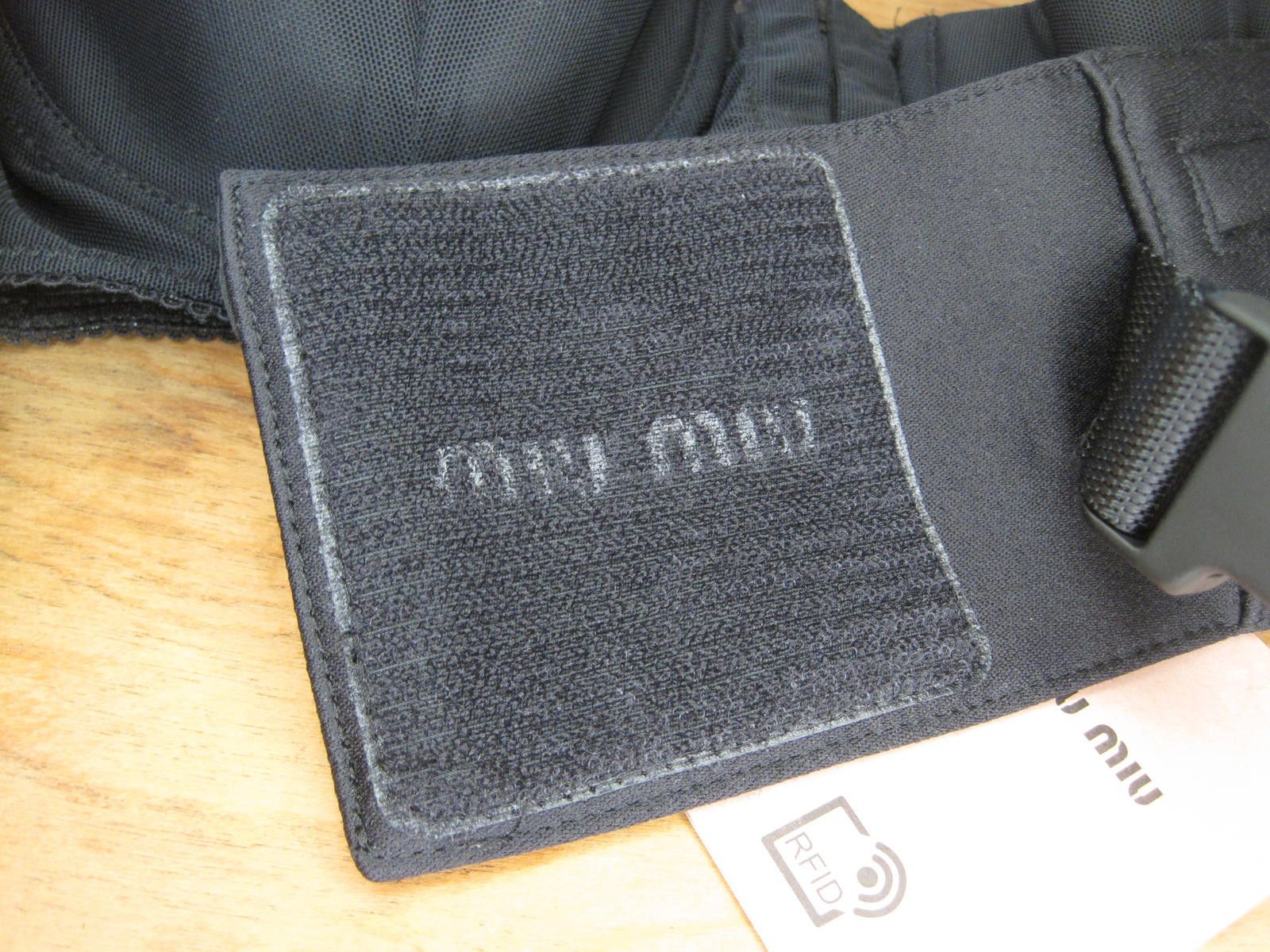 Miu Miu Miu Miu Black Radzmire Bustier Top – XS / IT 36 – NWT Size XS / US 0-2 / IT 36-38 - 8 Thumbnail