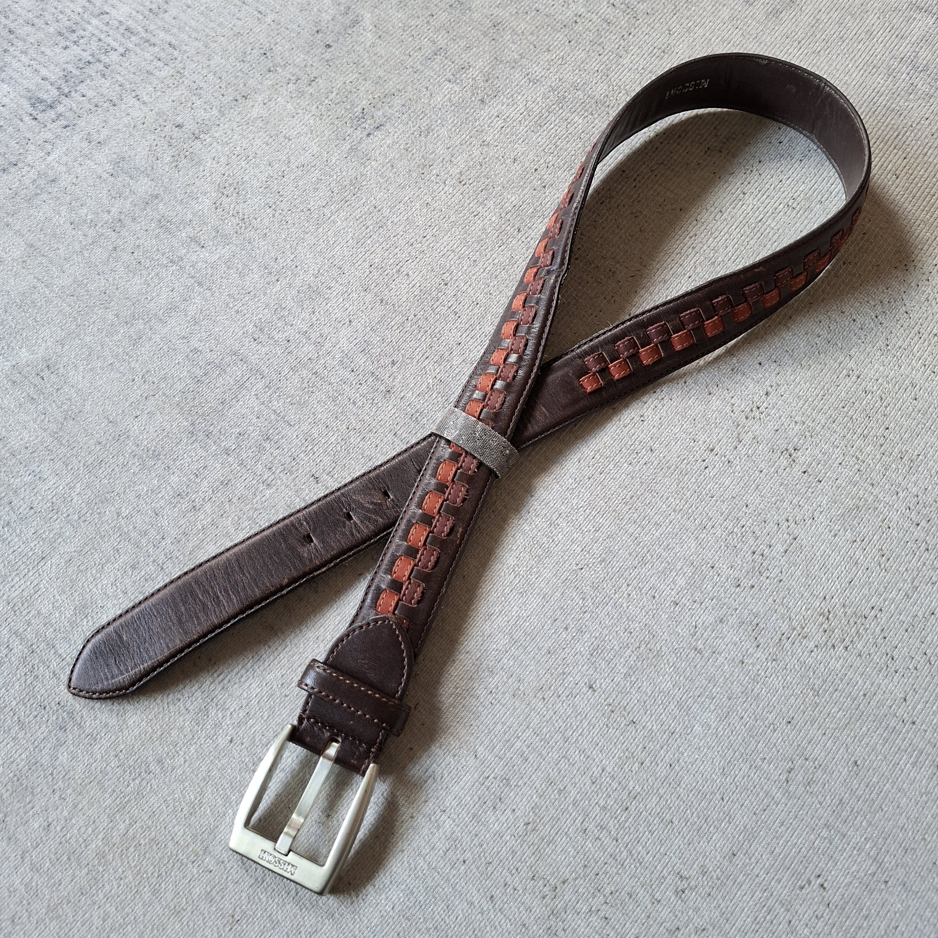 Missoni 🧩 Vintage missoni crafted design leather belt Size ONE SIZE - 9 Thumbnail