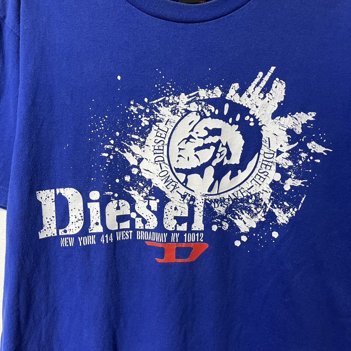 Diesel Vintage Diesel T-Shirt Big Logo Style Y2k Size US M / EU 48-50 / 2 - 5 Thumbnail