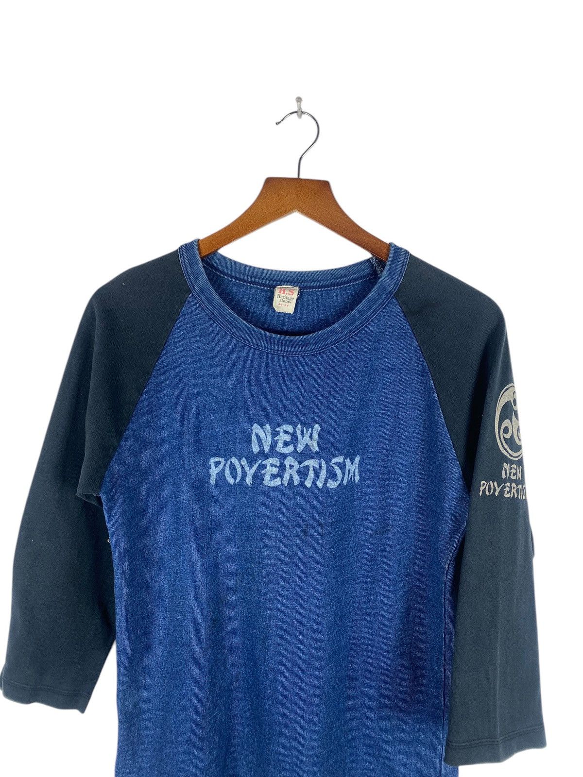 Edition Japan × Indigo × Japanese Brand Vintage New Poyertism Shirt Size US S / EU 44-46 / 1 - 2 Thumbnail