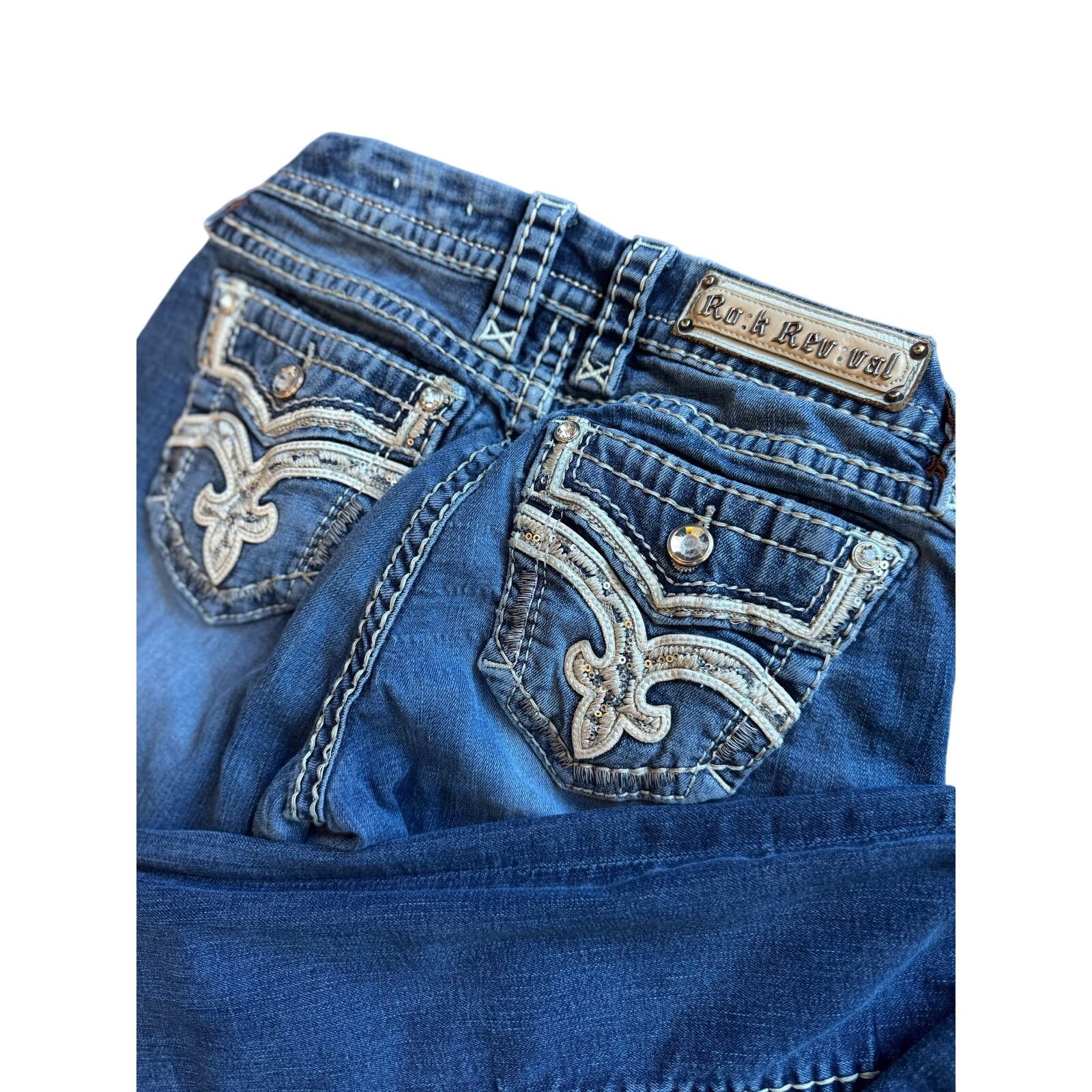 Rock Revival Rock Revival Willa Easy Skinny Jeans Size 25" / US 0 / IT 36 - 8 Thumbnail