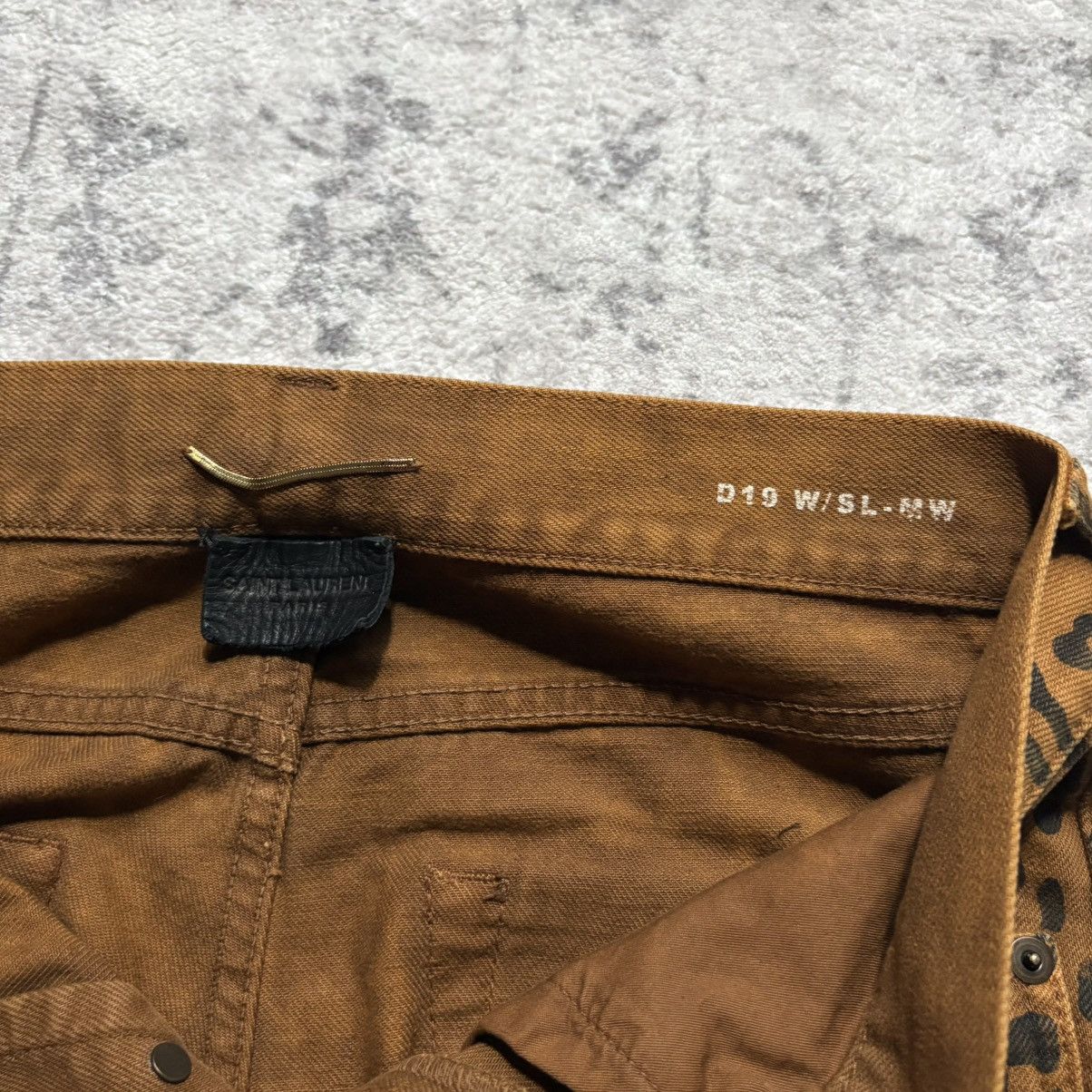 Saint Laurent Paris Saint Laurent Paris 2018 D19 Cheetah Print Jeans | Size 29 Size US 29 - 11 Thumbnail