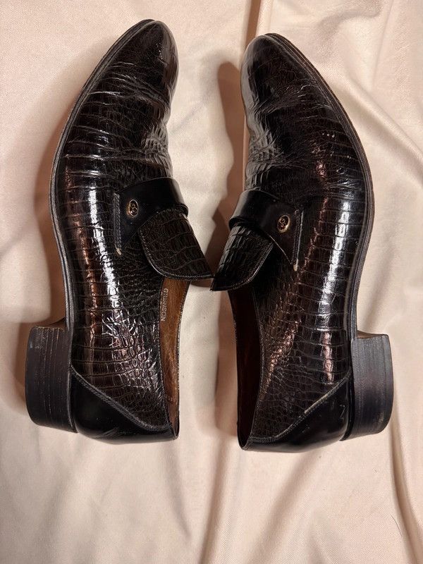 Grenson × Vintage Vintage Grenson Footmaster loafers made in England in 1990s Size US 10.5 / EU 43-44 - 5 Thumbnail