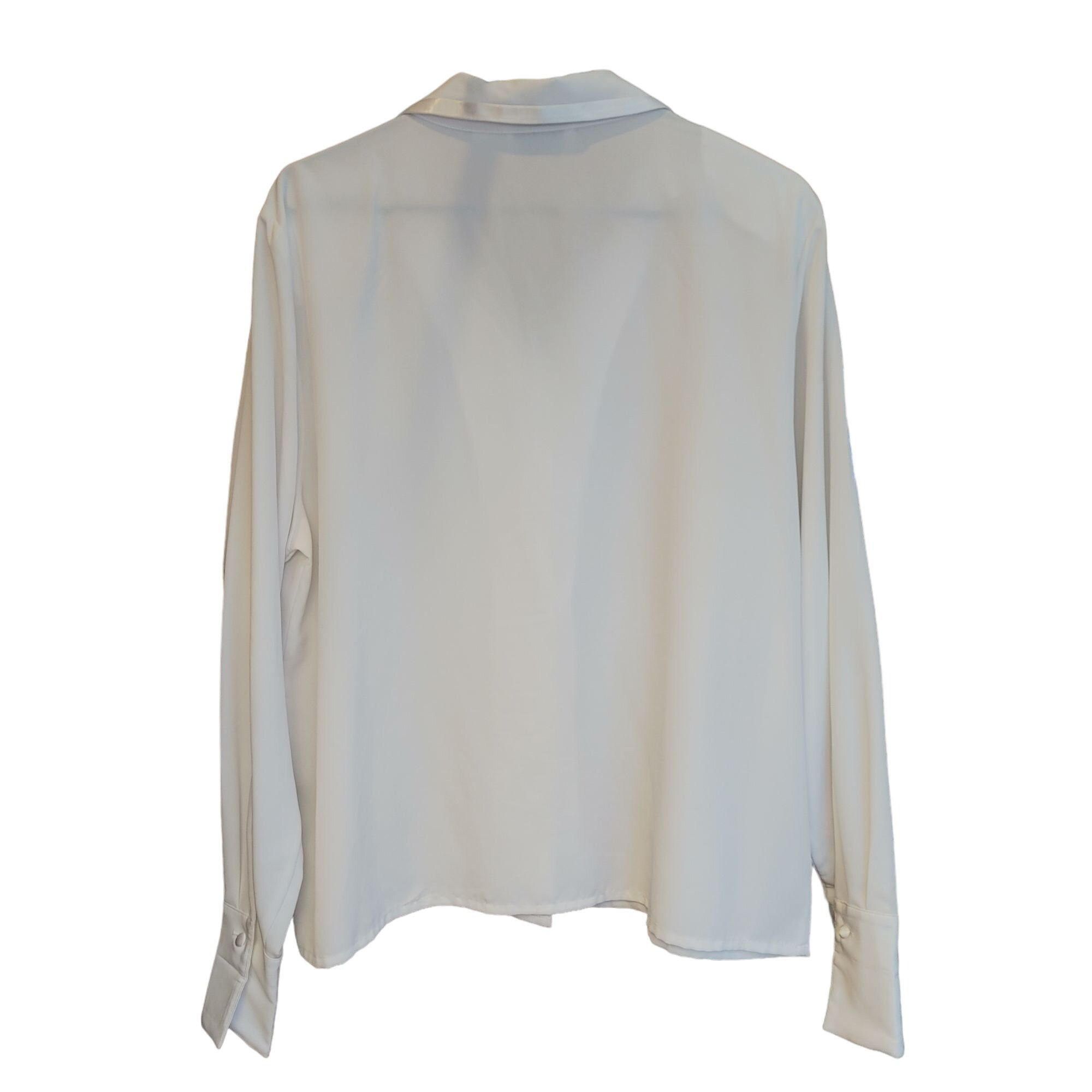 Other Apparenza Women's White Long Sleeve Button Down Shirt XL Size XL / US 12-14 / IT 48-50 - 2 Thumbnail