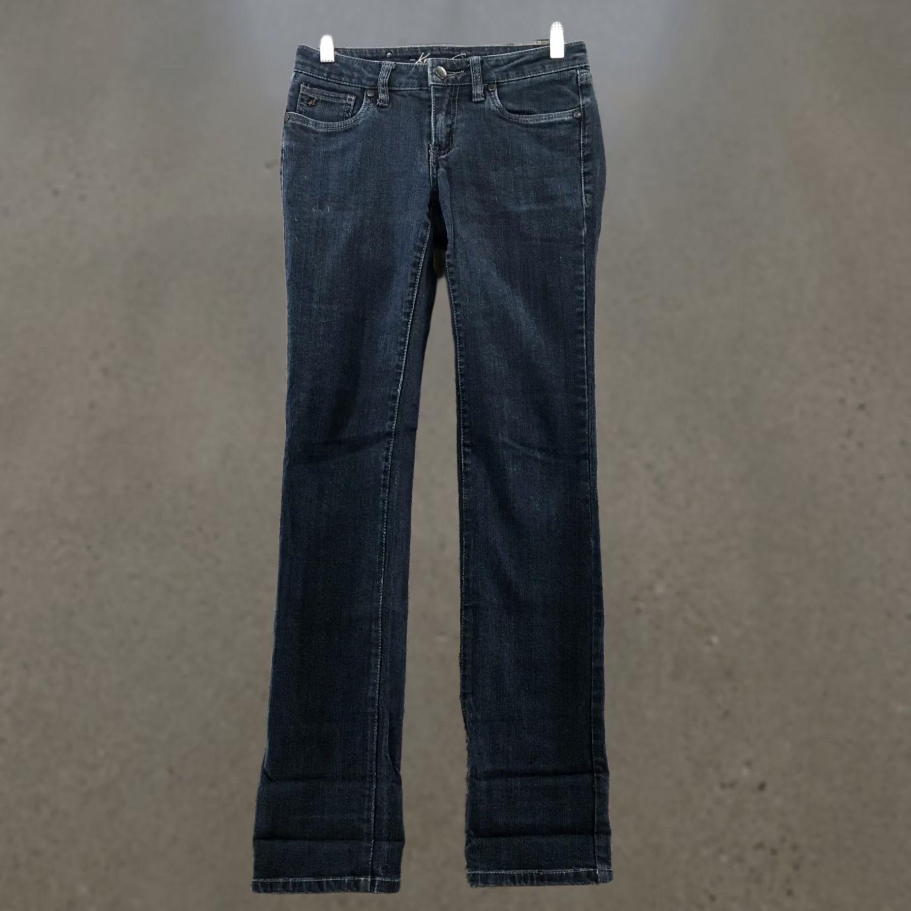 Kenneth Cole Kenneth Cole Jeans Tapered Jeans Womens 25 28x32 Blue Denim Low Rise Zip Fly Shoes? Size 42" / US 20 - 1 Thumbnail