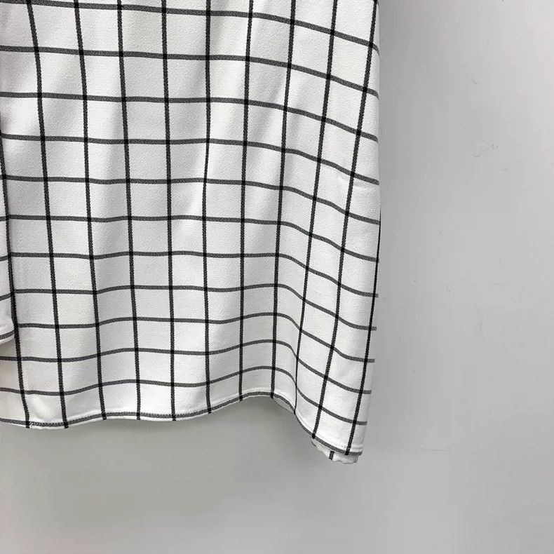 Balenciaga Balenciaga Color Block Check Short Sleeve Shirt-2505 Size US XXS / EU 40 - 4 Thumbnail