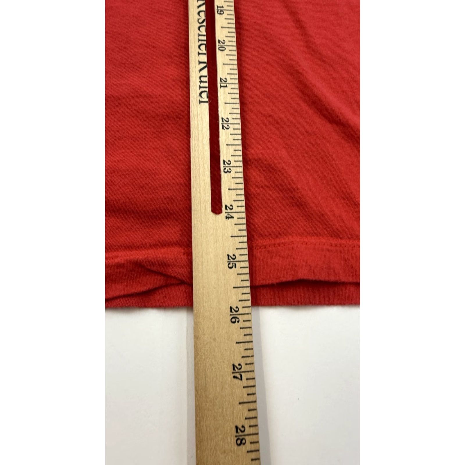 Nike VINTAGE Nike Shirt Mens Small Red Graphic Swoosh Logo Smiley Face Streetwear Tee Size US S / EU 44-46 / 1 - 6 Thumbnail