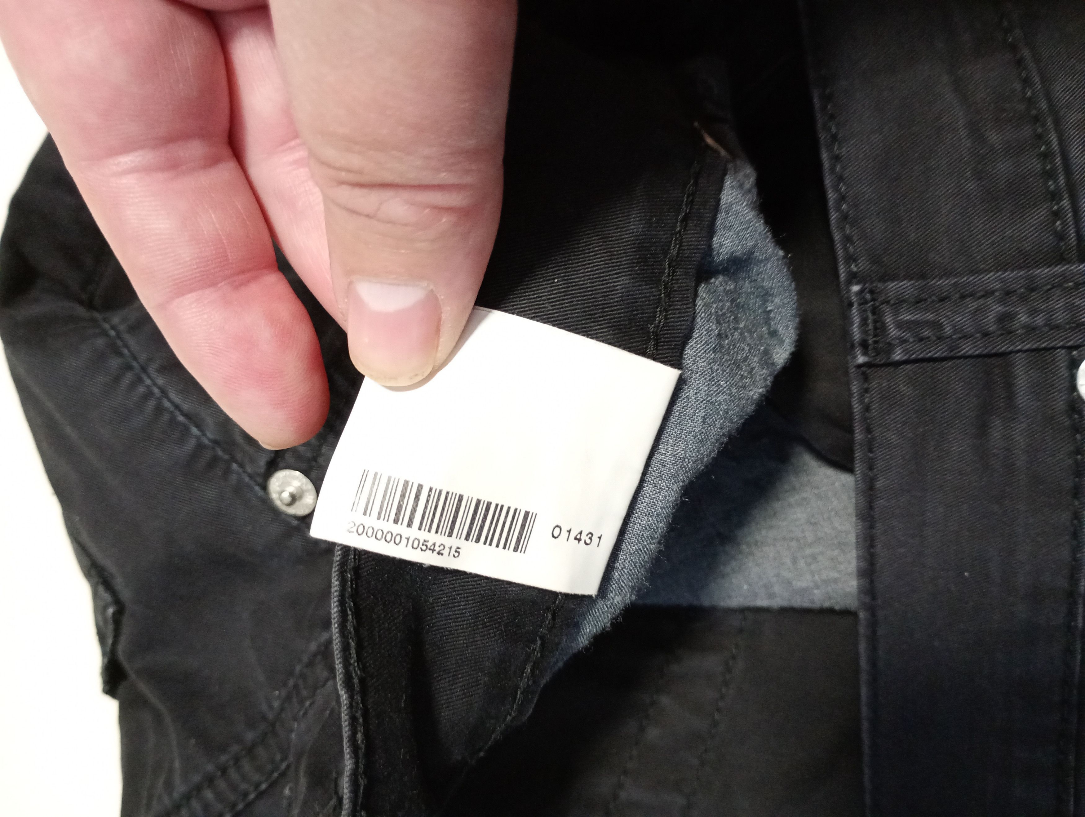 Designer × Versace Jeans Couture Versace Jeans Couture Black Jeans Size US 38 / EU 54 - 12 Thumbnail