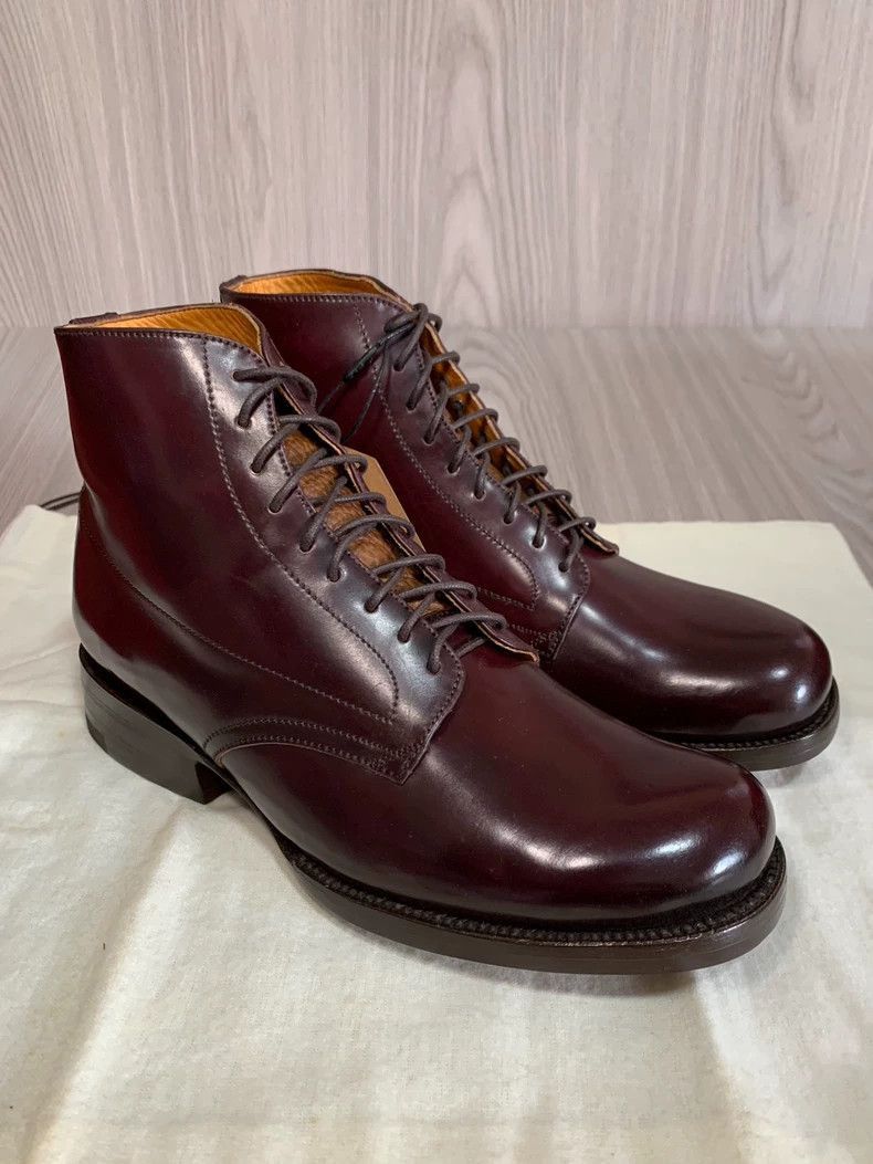 Yuketen Yuketen Yuketen Alan Work Boots in Burgundy Color-2506 Size US 7 / EU 40 - 2 Thumbnail