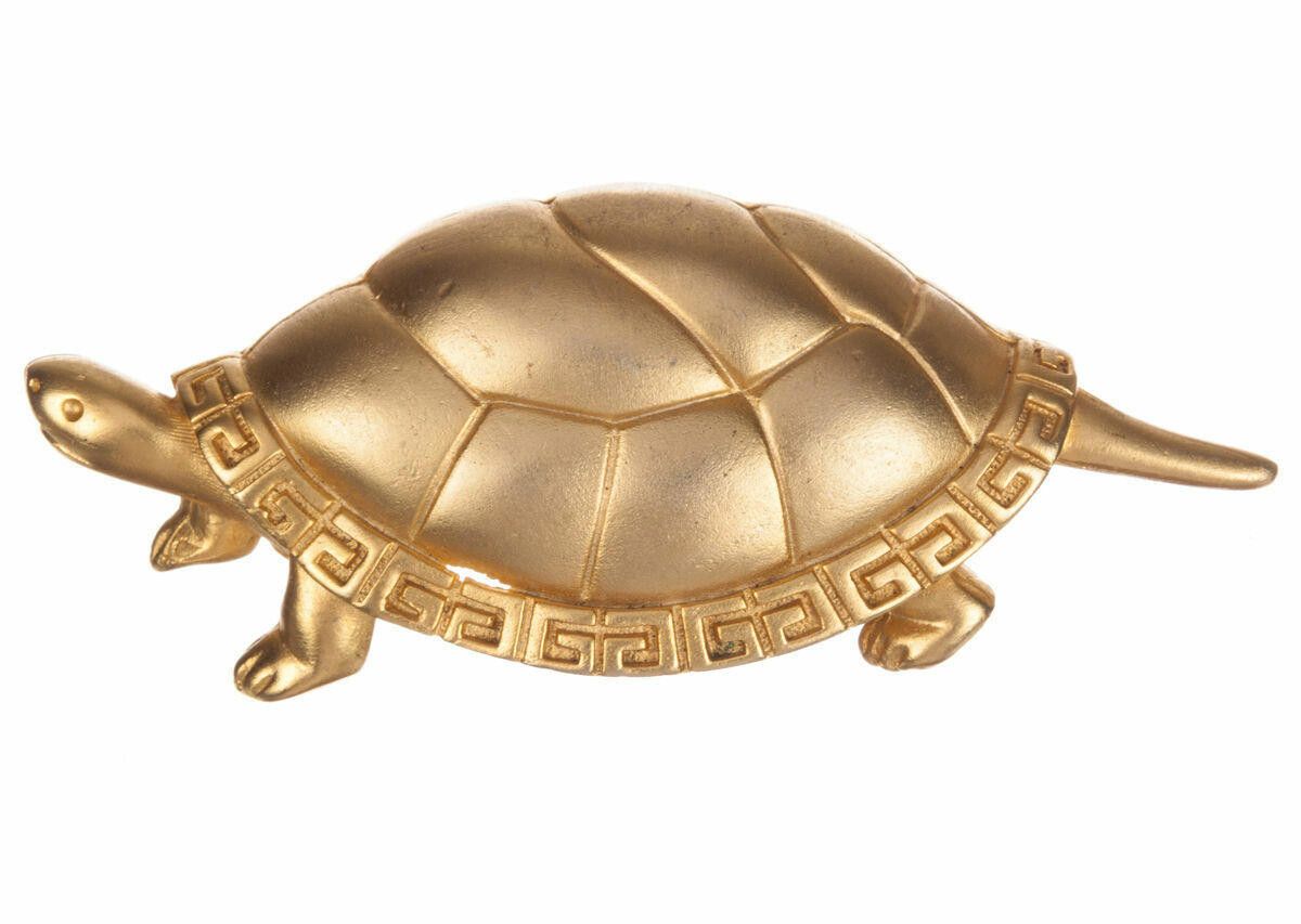 Givenchy Givenchy Gold Tone Turtle Pin Size ONE SIZE - 1 Thumbnail