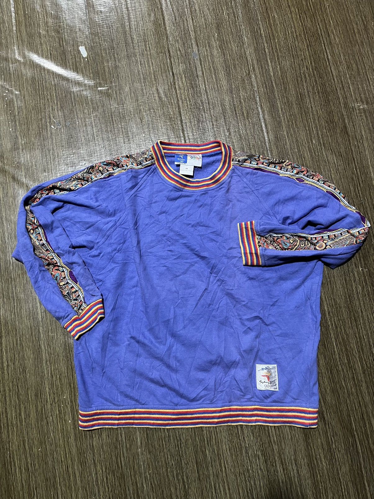 image of Classics Australia x Coogi Sydney 2000 Olympic Millennium Collection Sweatshirt in Blue (Size Mediu