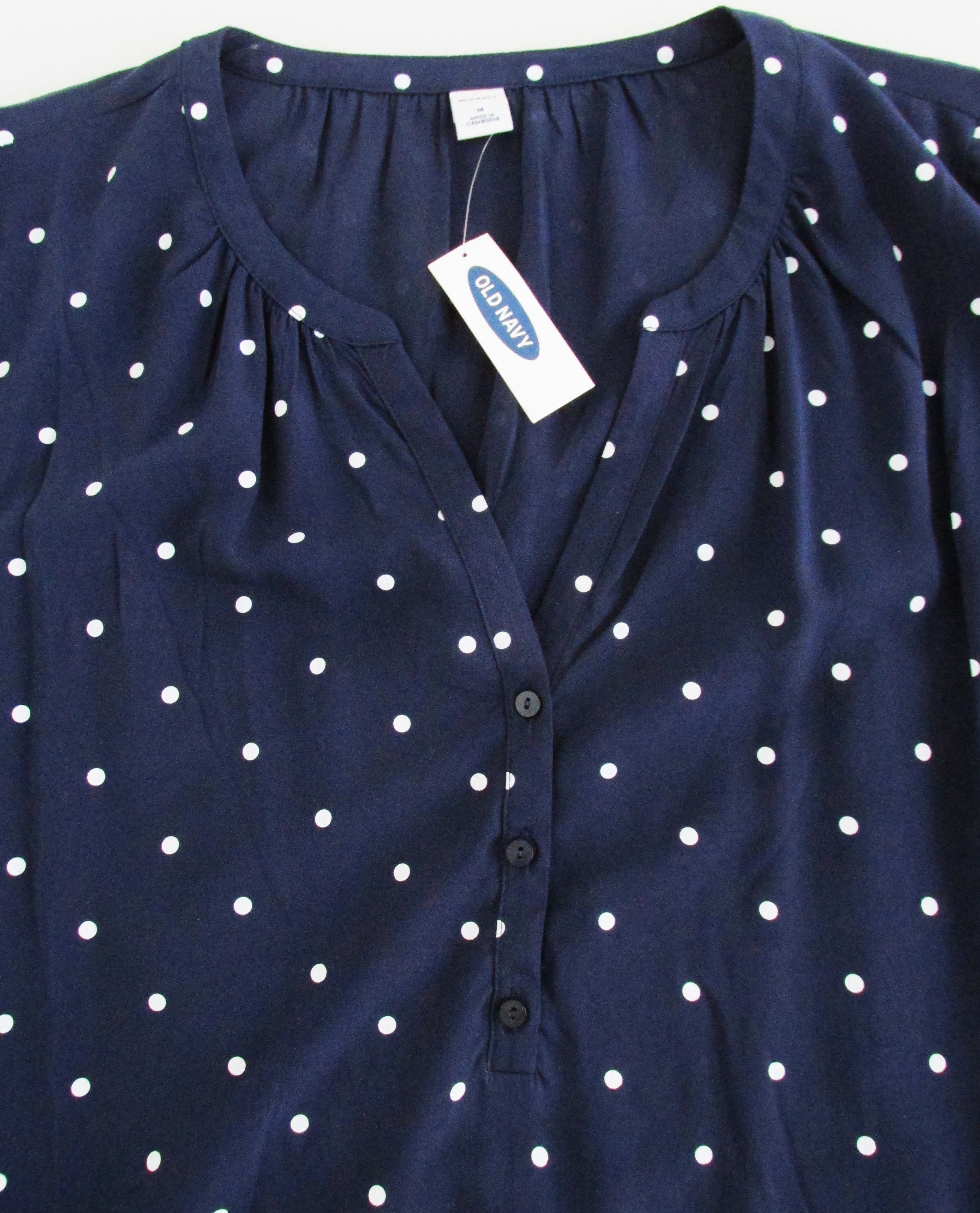 Old Navy Old Navy (NWT) Women's Long Sleeve Blouse Size Medium Size M / US 6-8 / IT 42-44 - 4 Thumbnail