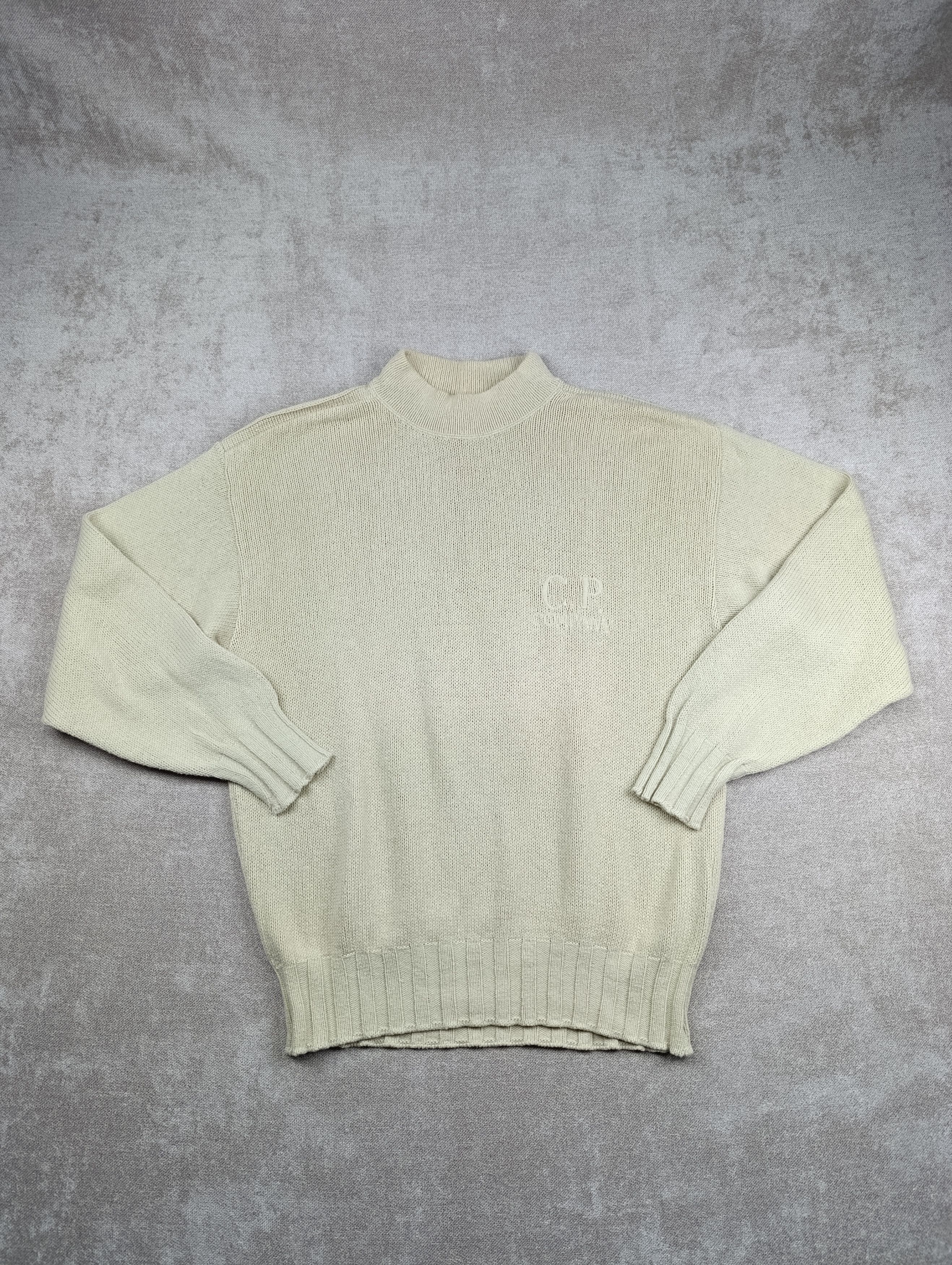 C.P. Company C.P.COMPANY 80S IDEAS FROM MASSIMO OSTI KNIT CREWNECK JUMPER Size US XL / EU 56 / 4 - 1 Thumbnail