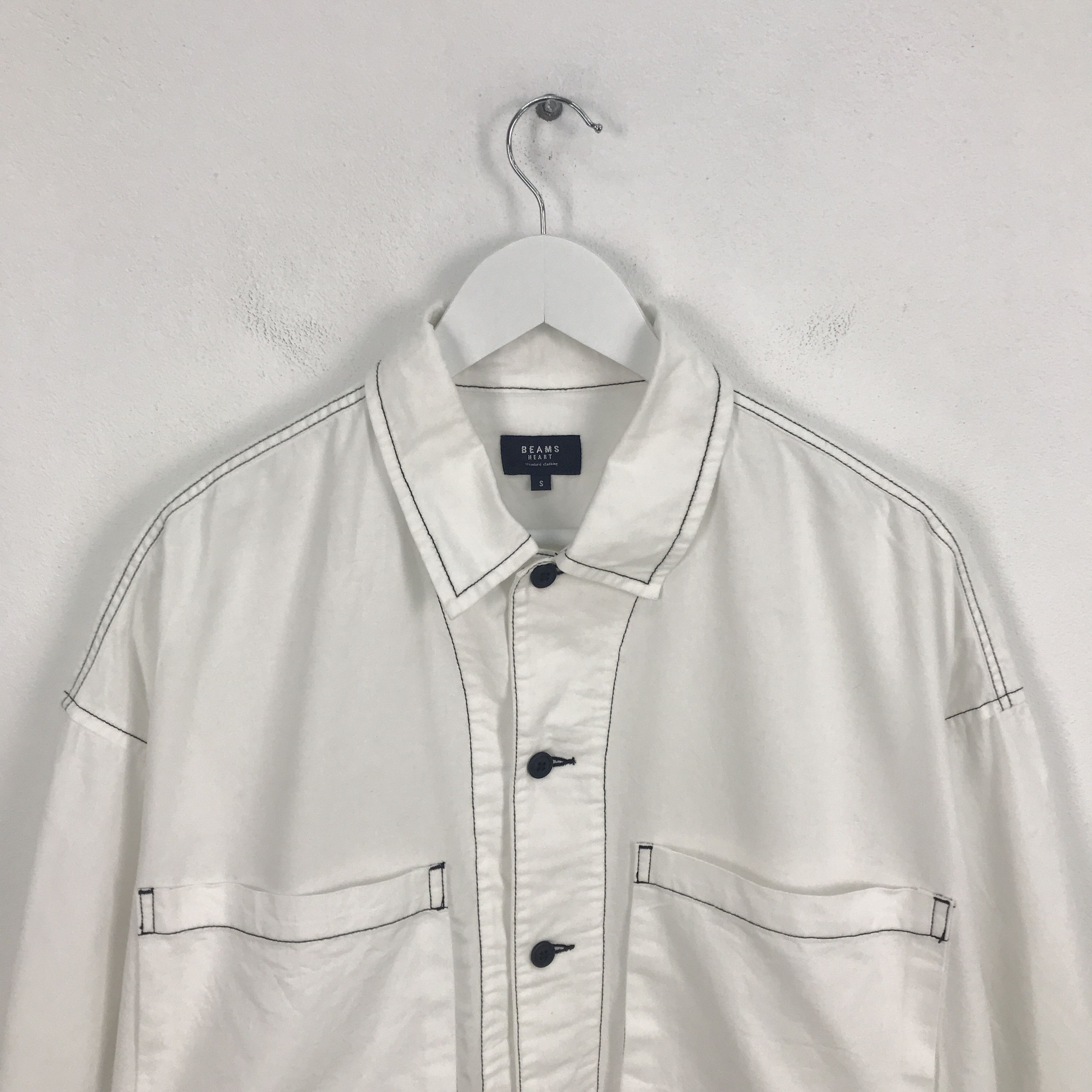 Beams Plus × Japanese Brand Rare beams heart Button Up jacket Size US L / EU 52-54 / 3 - 2 Thumbnail