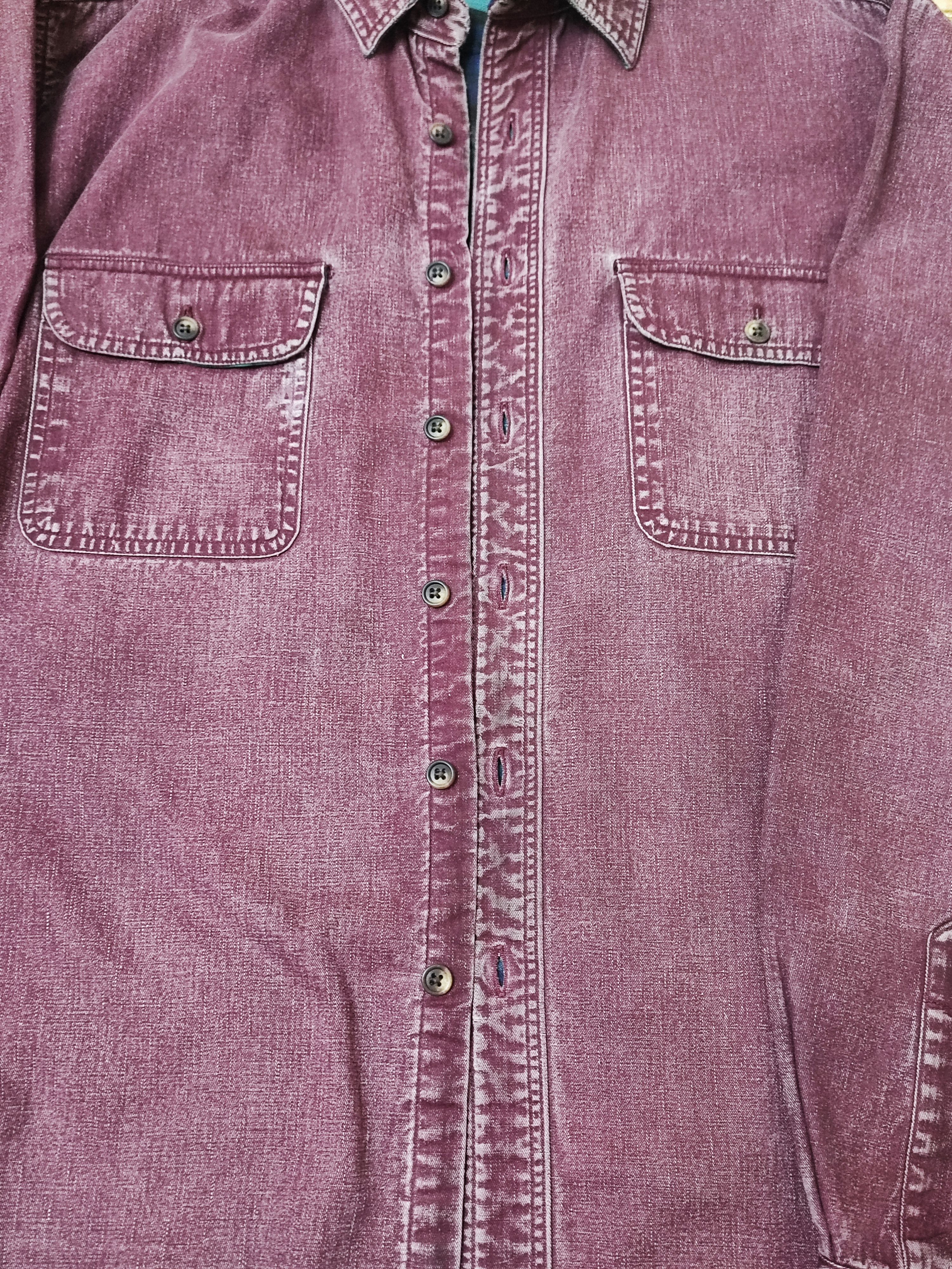 L.L. Bean LOVELY PATINA VINTAGE L.L BEAN FLANNEL LINED WORKSHIRT Size US XL / EU 56 / 4 - 11 Thumbnail