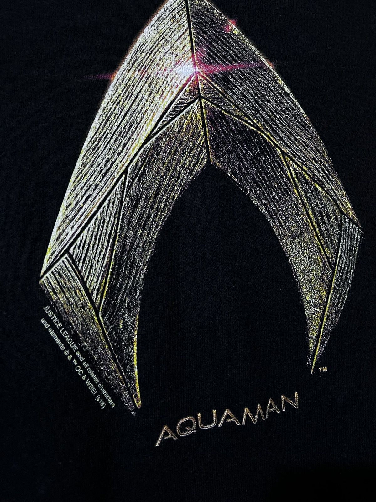 DC Comics Promo Movie Tee “Aquaman 2018”” Size US XL / EU 56 / 4 - 2 Thumbnail