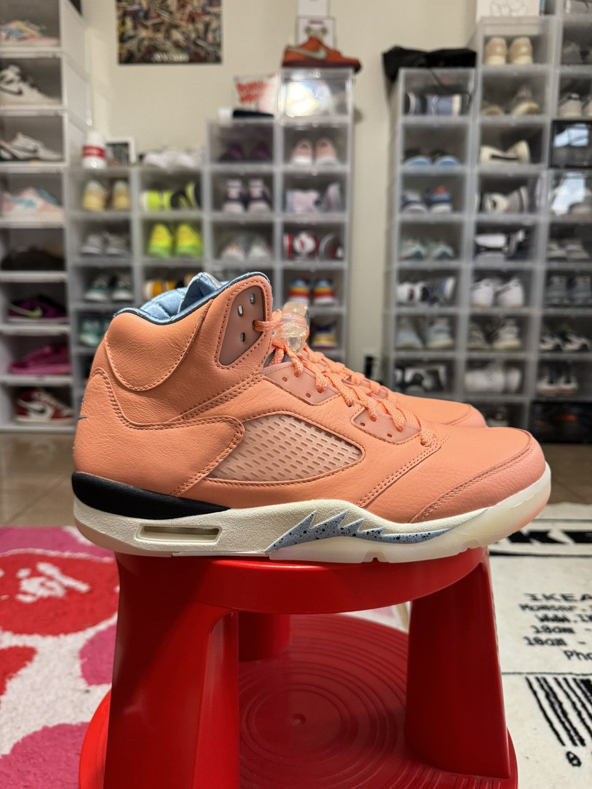 Dj Khaled Jordan Brand Nike Air Jordan 5 DJ Khaled We The Best Crimson Bliss Grailed