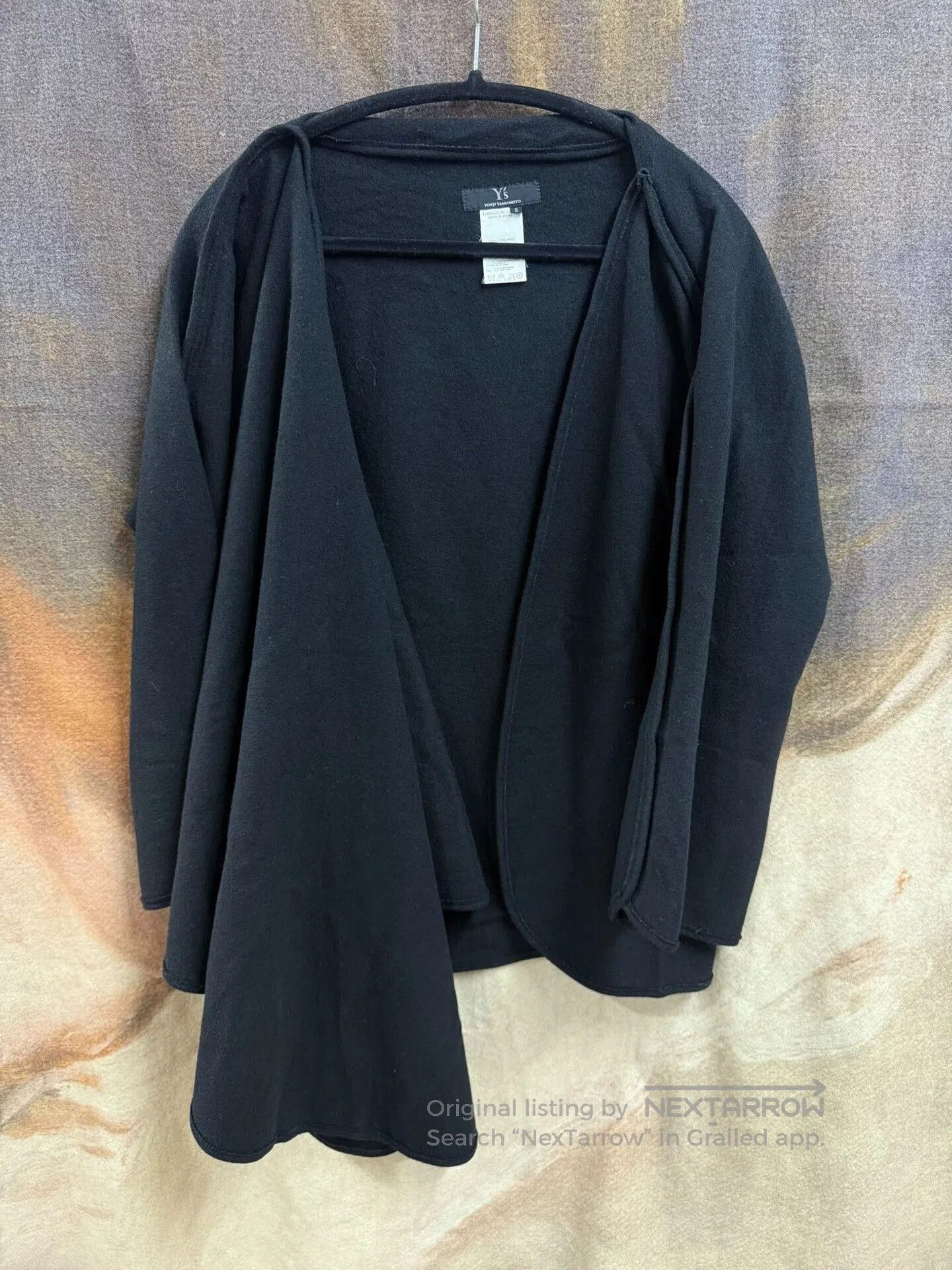 Yohji Yamamoto yohji yamamoto wool cape jacket unisex. Size US M / EU 48-50 / 2 - 2 Thumbnail