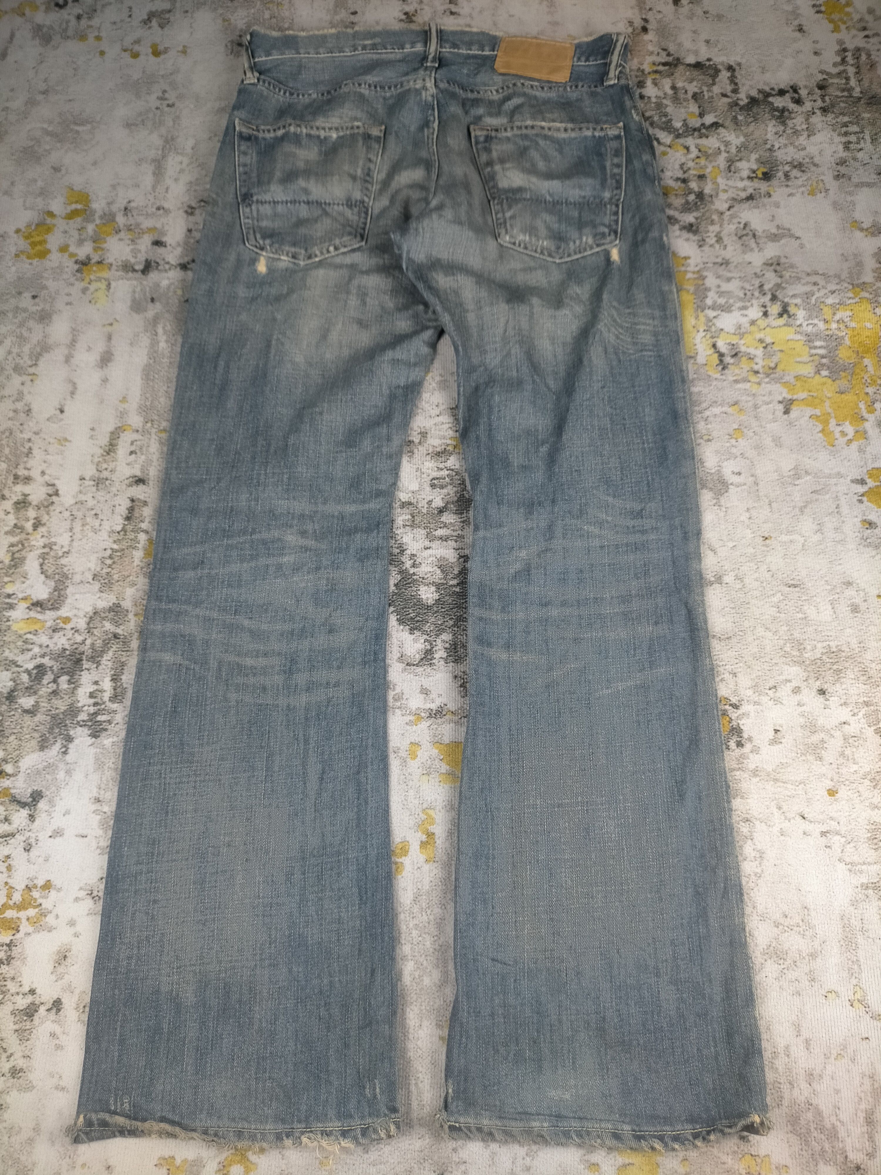 Tornado Mart Vintage Flare Abercrombie & Fitch Distressed Jeans Size US 30 / EU 46 - 2 Thumbnail