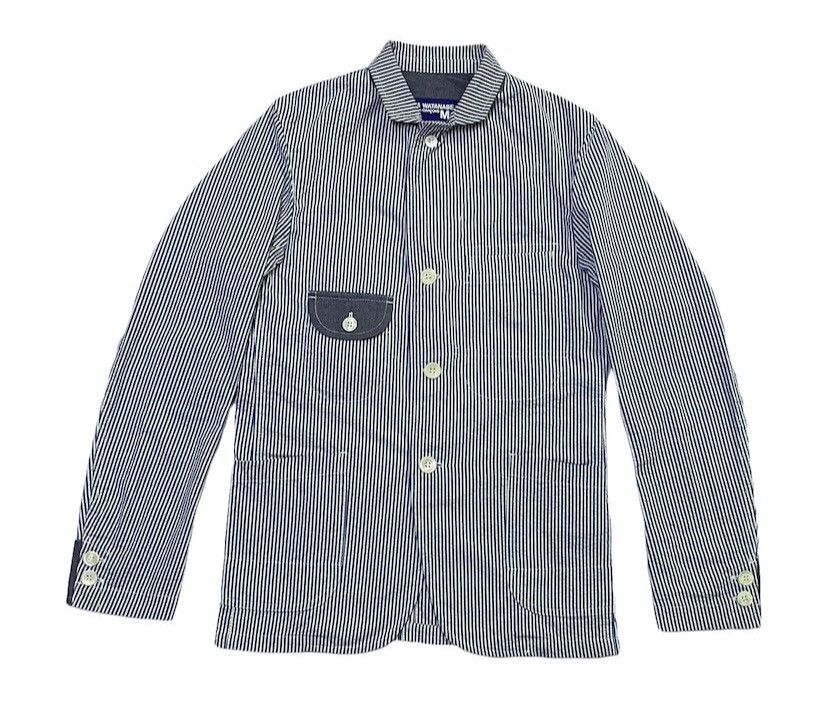 Comme des Garcons AD2012 Junya Watanabe Comme Des Garçons Stripes Blazer/Coat Size US S / EU 44-46 / 1 - 2 Thumbnail