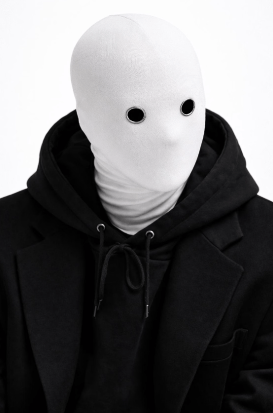 Other White Mask Full Face Balaclava for Photoshoots, Performance Size ONE SIZE - 1 Thumbnail