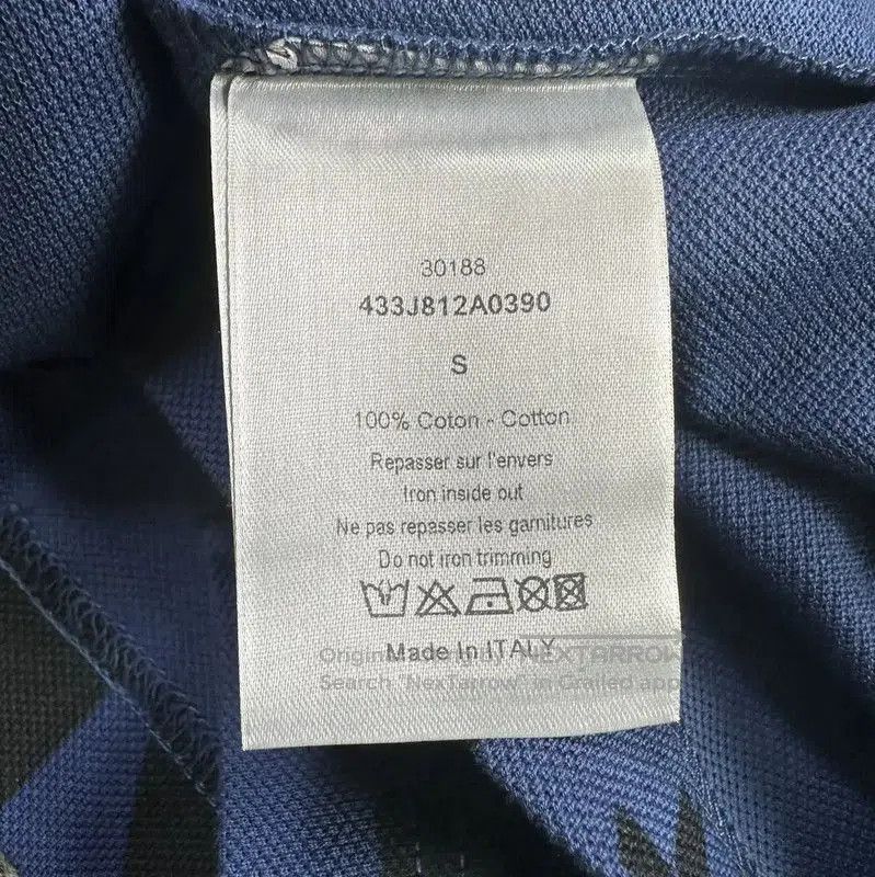 Other Dior Blue Cotton Logo Polo for Men . Size US S / EU 44-46 / 1 - 5 Thumbnail