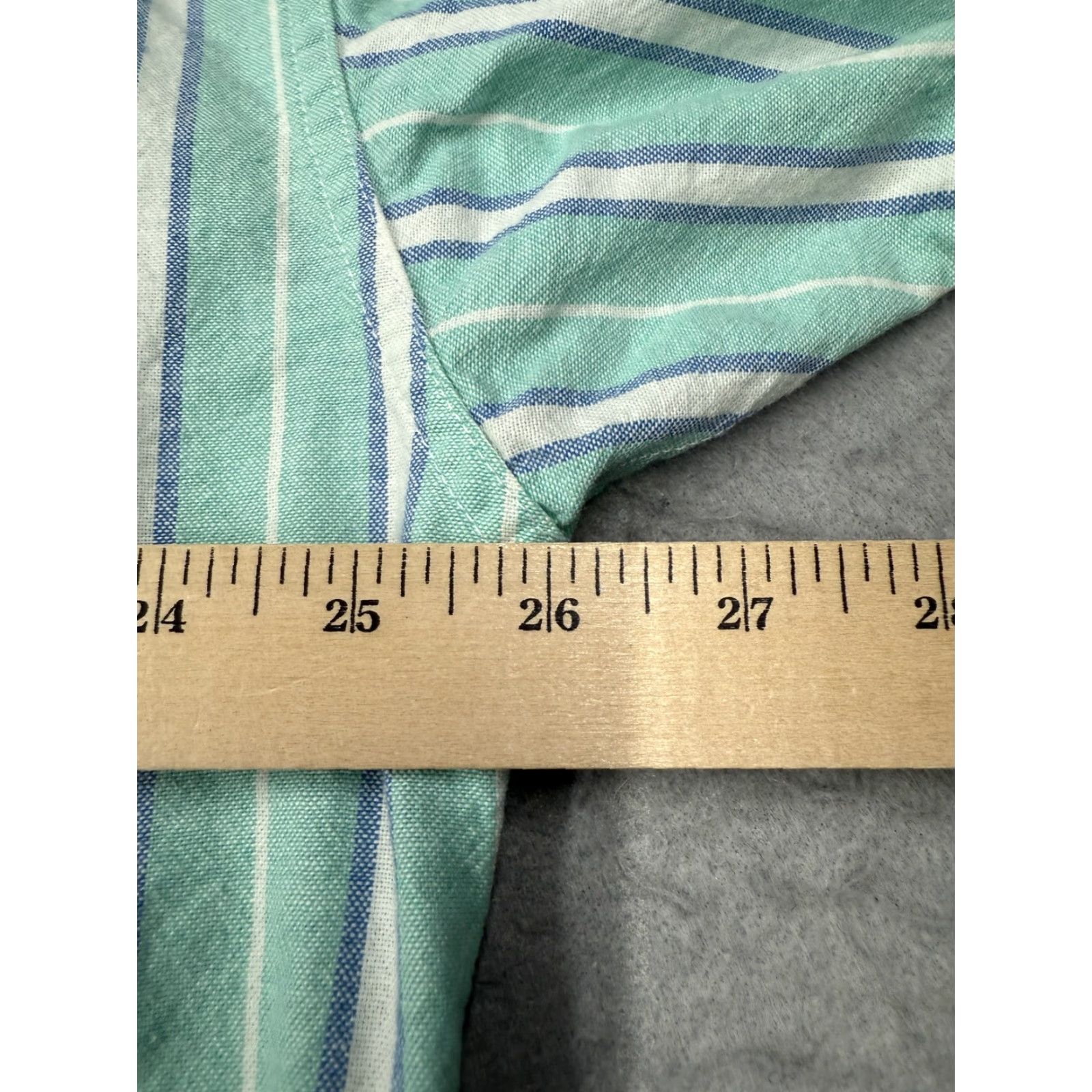Gap VINTAGE GAP Shirt Mens XL Blue Striped Button-Down Made USA 90s Size US XL / EU 56 / 4 - 5 Thumbnail