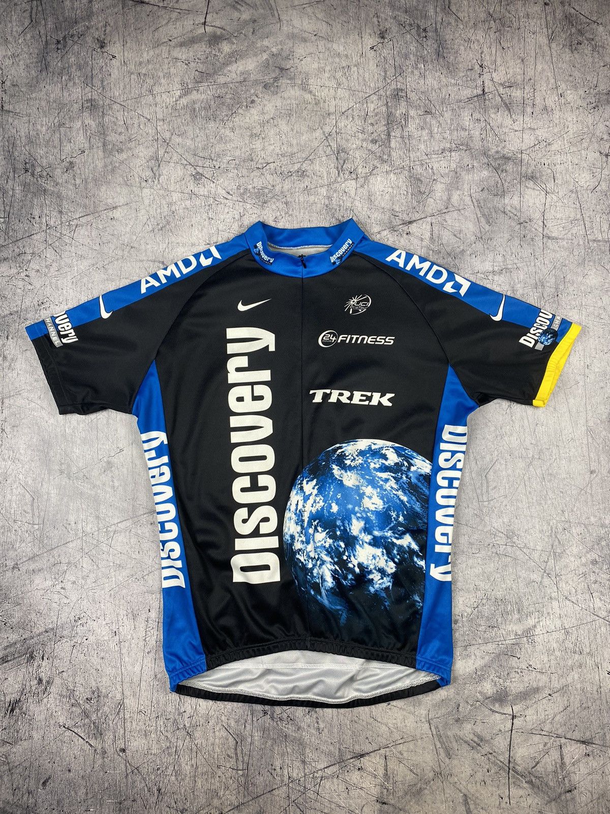 Nike Vintage Nike Cycling Jersey Channel Discovery Y2K Archive Size US XL / EU 56 / 4 - 2 Thumbnail
