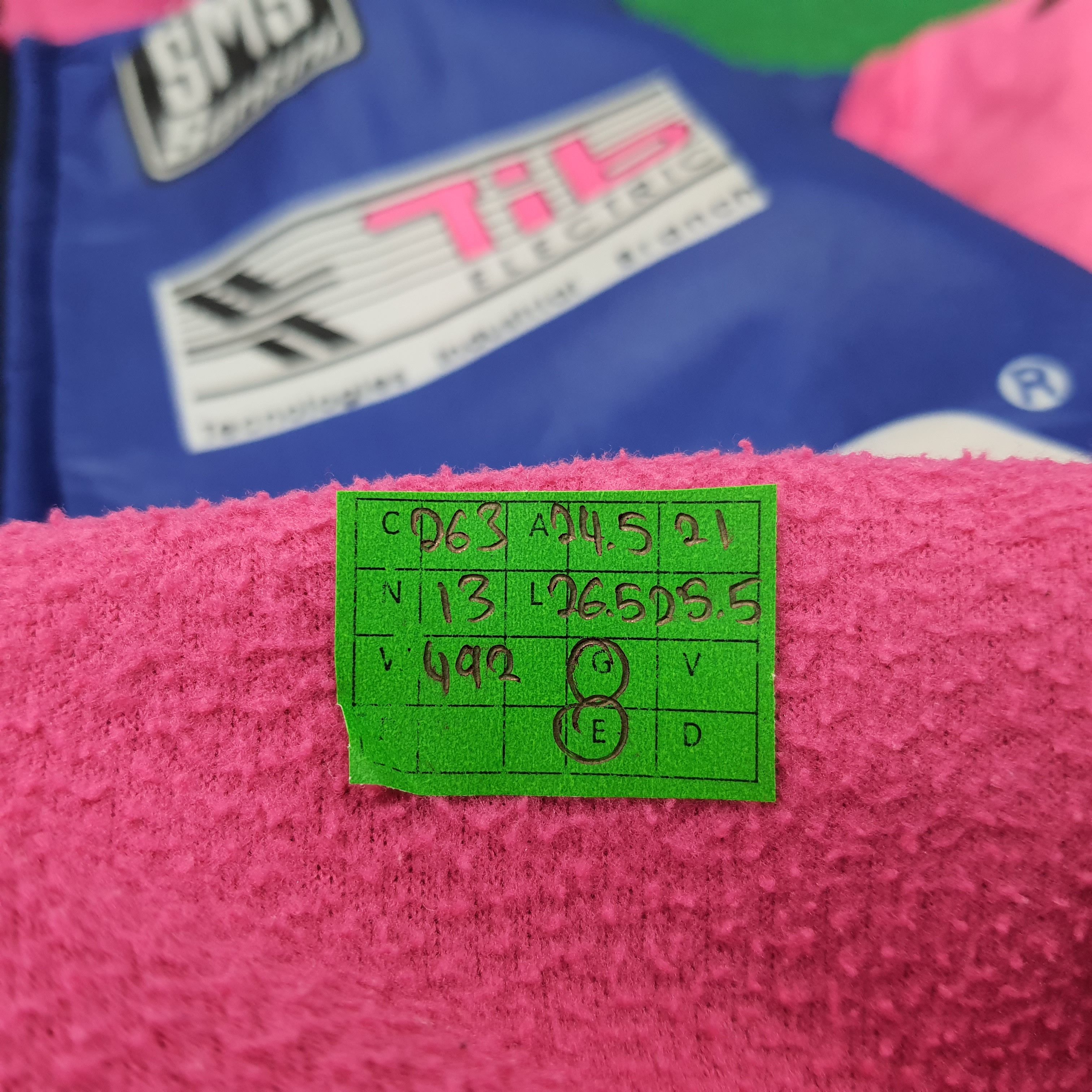 Gear for Sports Vintage 90s Santini Lempre-Polti Cycling Thermal C263N13 Size US XL / EU 56 / 4 - 9 Thumbnail