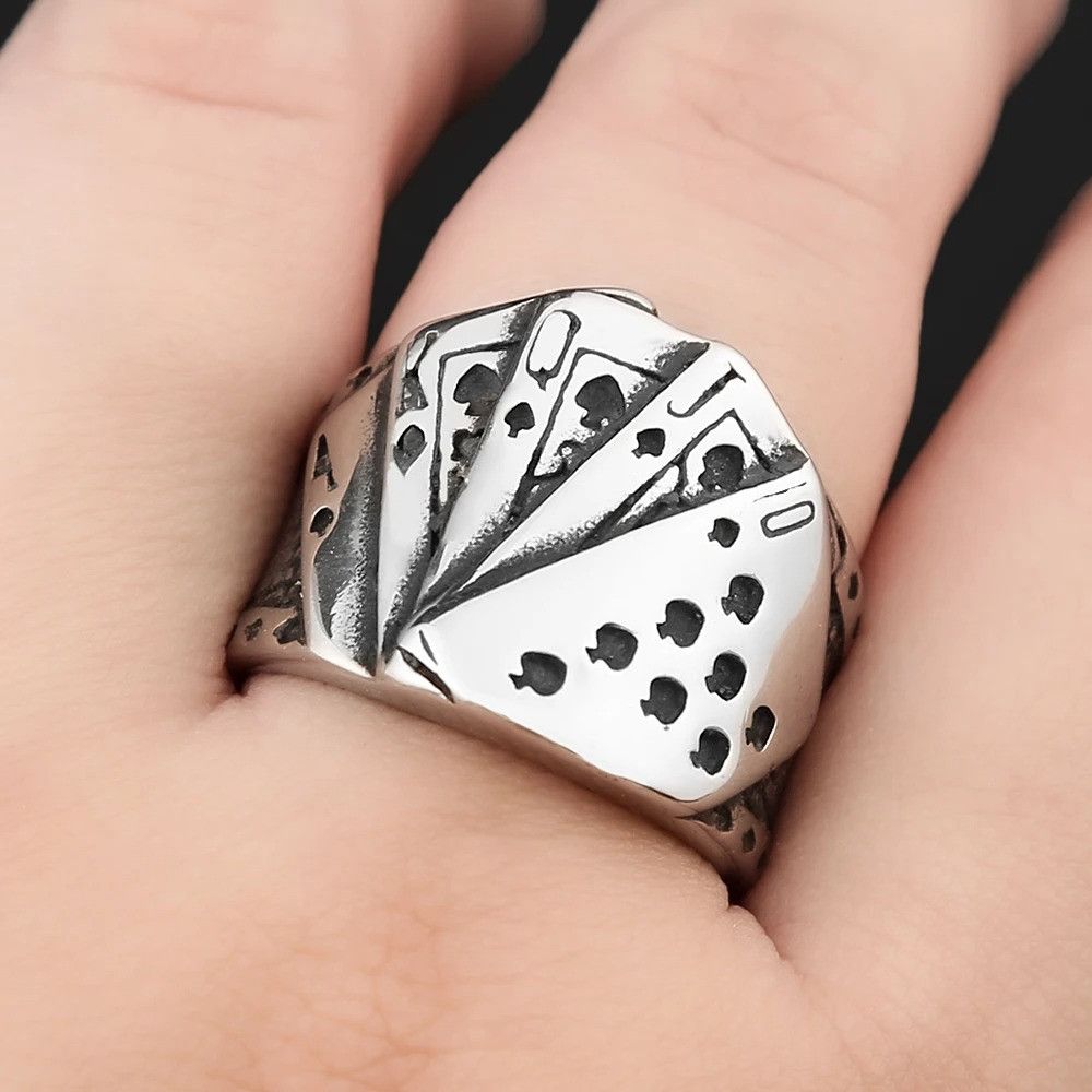 Other Lucky Poker Ring Size ONE SIZE - 1 Thumbnail