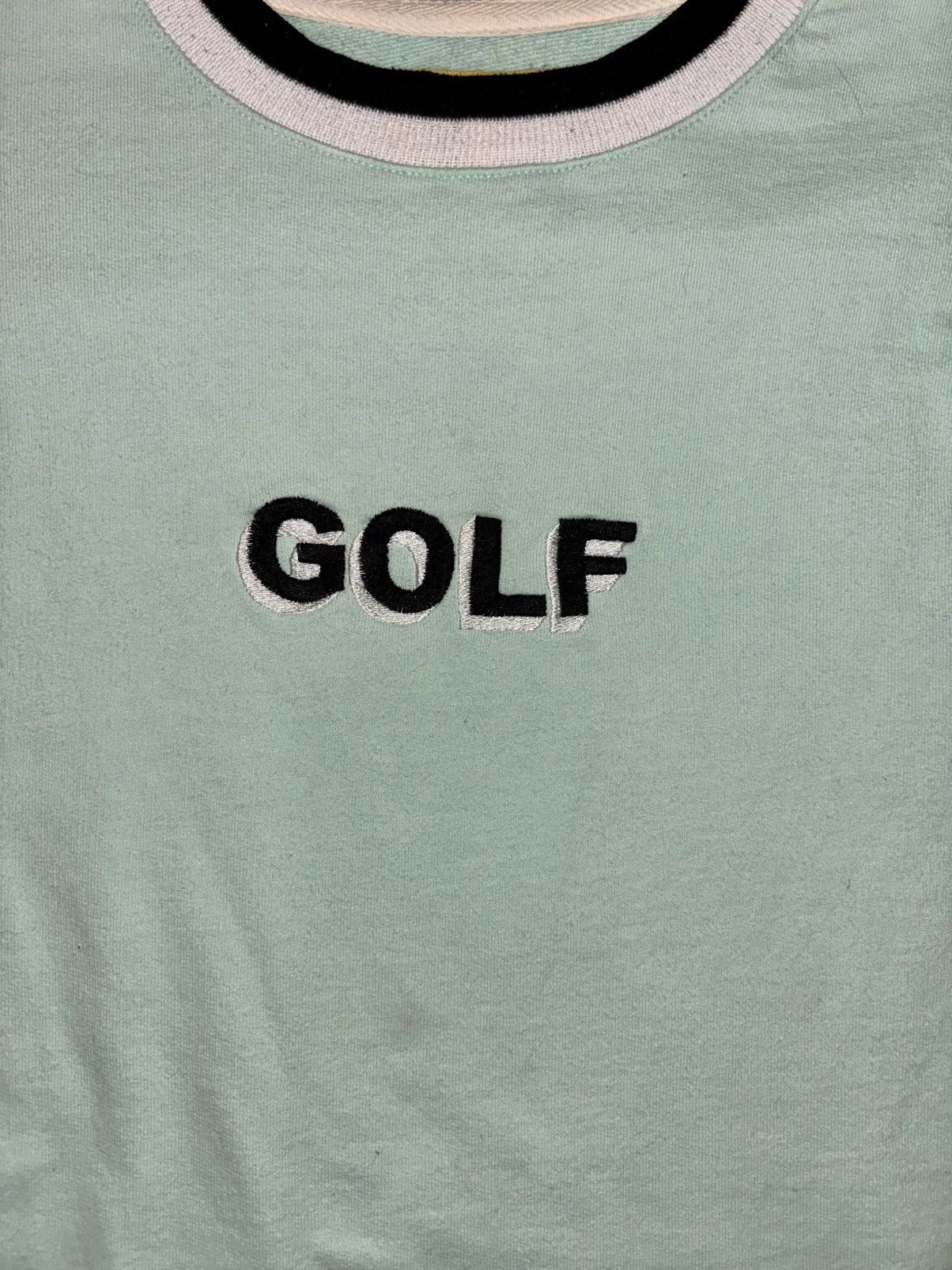 Golf Wang × Tyler The Creator Golf Wang 3D Logo Light-Wear Crewneck Size US XS / EU 42 / 0 - 6 Thumbnail