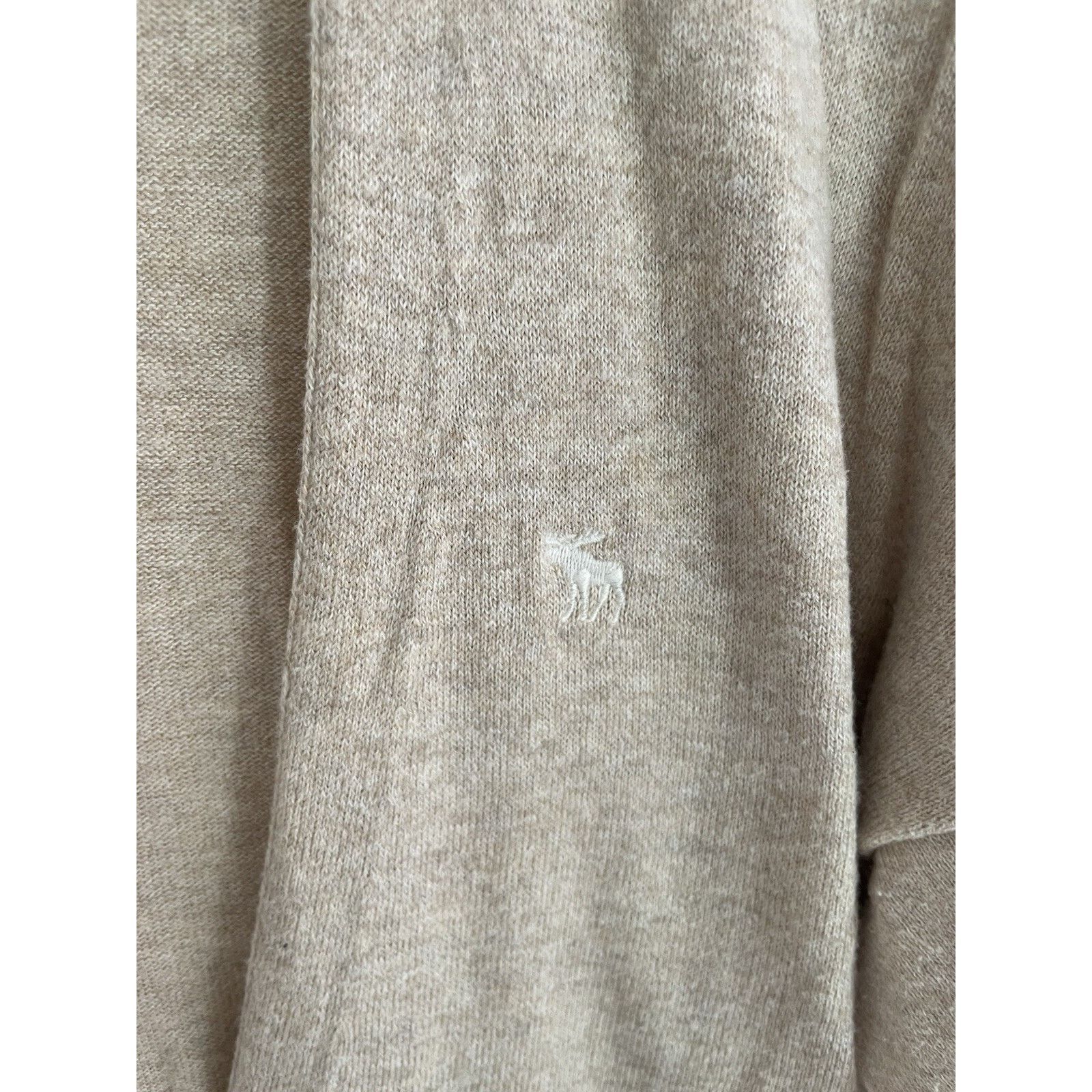 Abercrombie & Fitch Abercrombie & Fitch Beige Long Oversize Cardigan Sweater S Size S / US 4 / IT 40 - 6 Thumbnail