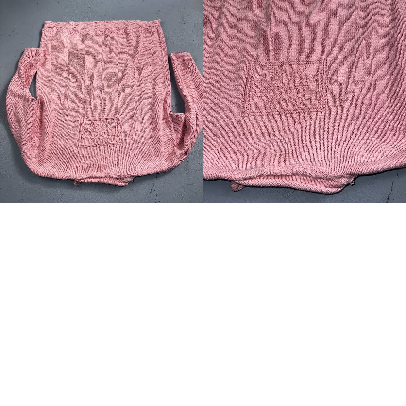 Basic Editions Basic Editions Women's Sweater Pink 100% Cotton Casual Christmas Winter Jacket Size M / US 6-8 / IT 42-44 - 8 Thumbnail