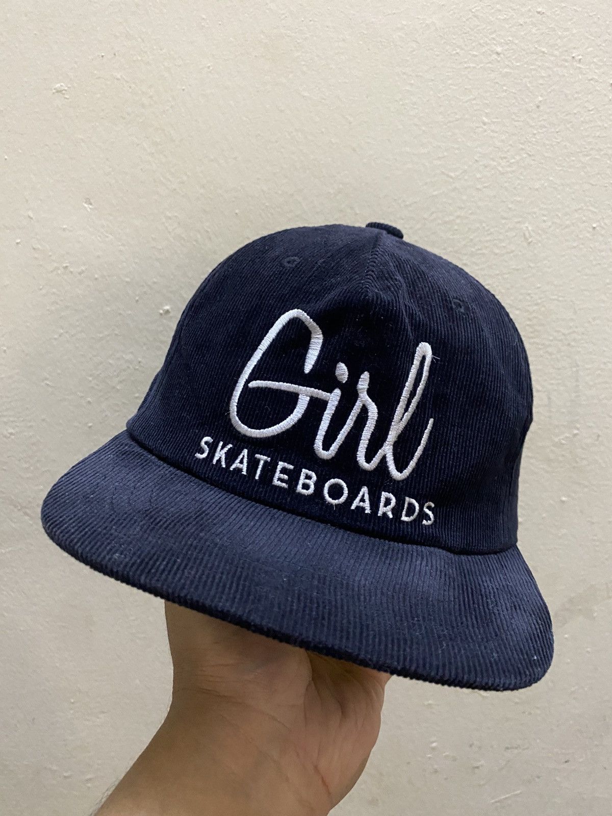 FUCT × Girl Skateboards × Hook-Ups VINTAGE 90s GIRL SKATEBOARDS CORDUROY CAP Size ONE SIZE - 1 Thumbnail