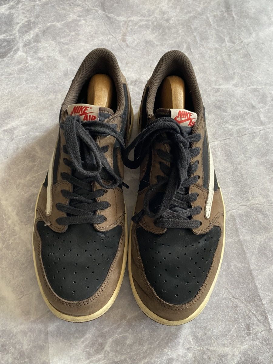Nike × Travis Scott Nike Air Jordan 1 Low x Travis Scott “Mocha” shoes US9.5 Size US 9.5 / EU 42-43 - 4 Thumbnail