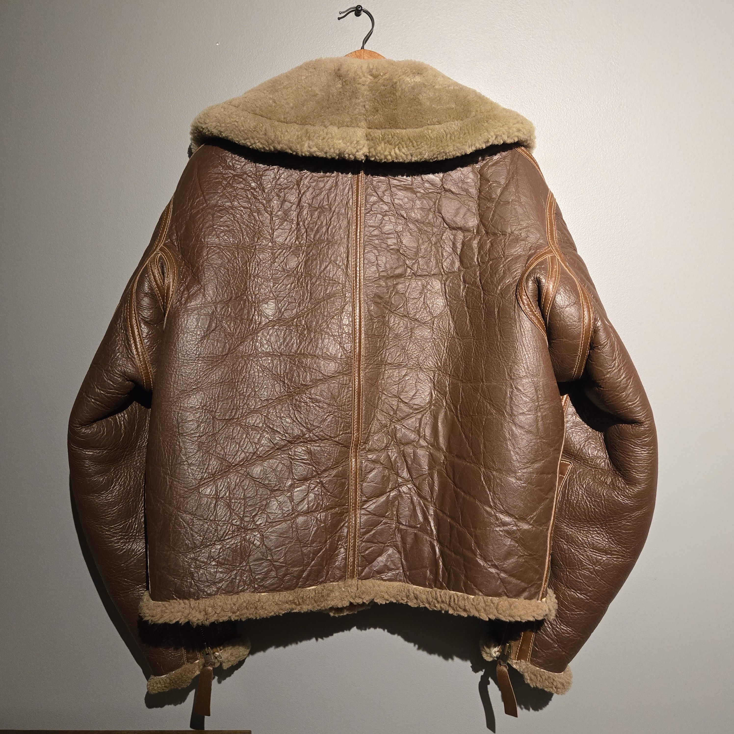Eastman Leather Clothing Rare Eastman Leather Clo. 1940 Battle of Britain RAF Jacket Size US XL / EU 56 / 4 - 4 Thumbnail