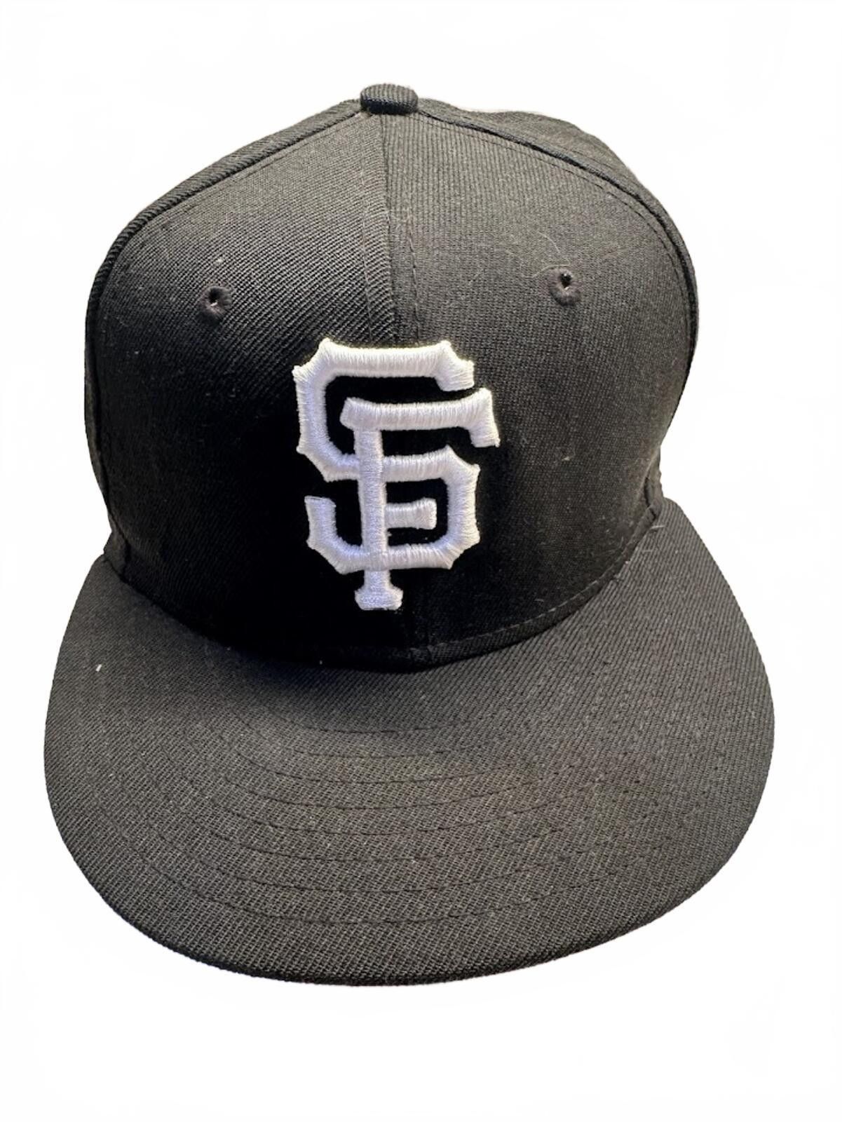 New Era New Era SF Giants Black 59FIFTY Fitted 7 1/8 Size ONE SIZE - 1 Thumbnail