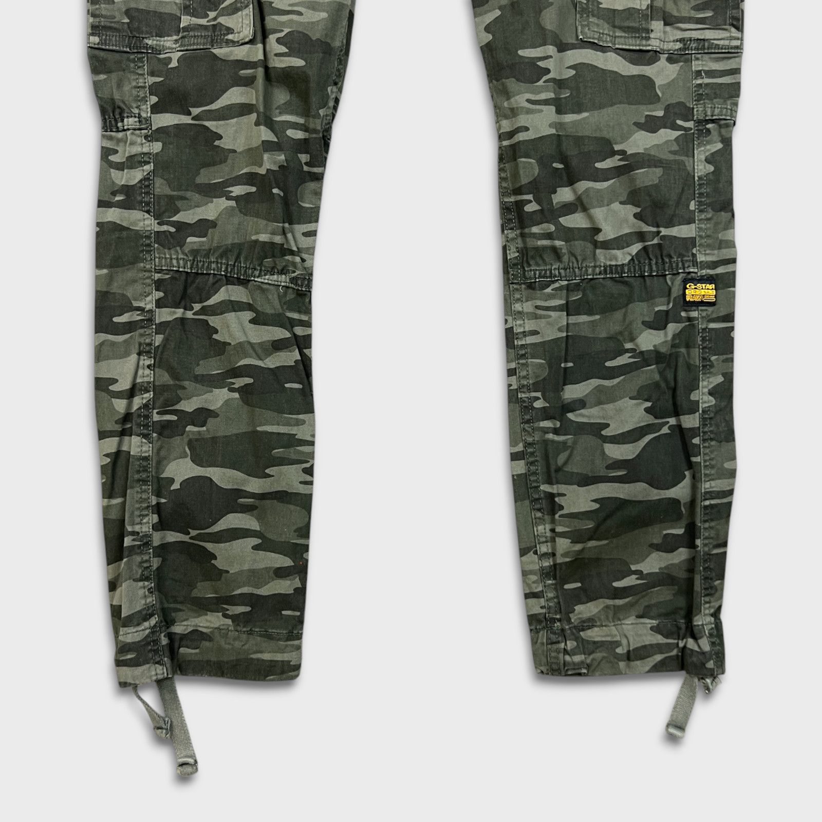 G-Star G Star Raw Pants 34x29 3301 Camo Slim Taper Cargo Utility Size US 34 / EU 50 - 4 Thumbnail