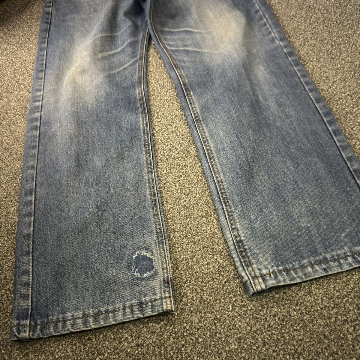 Dolce & Gabbana Dolce & Gabbana 2000 Blue Denim Studded Jeans Streetwear Size US 33 - 5 Thumbnail